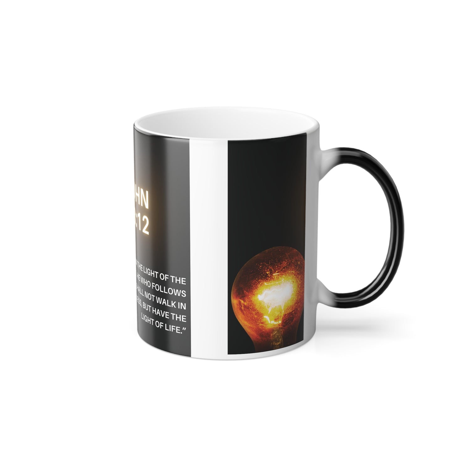 Jesus Light Color Morphing Mug, 11oz