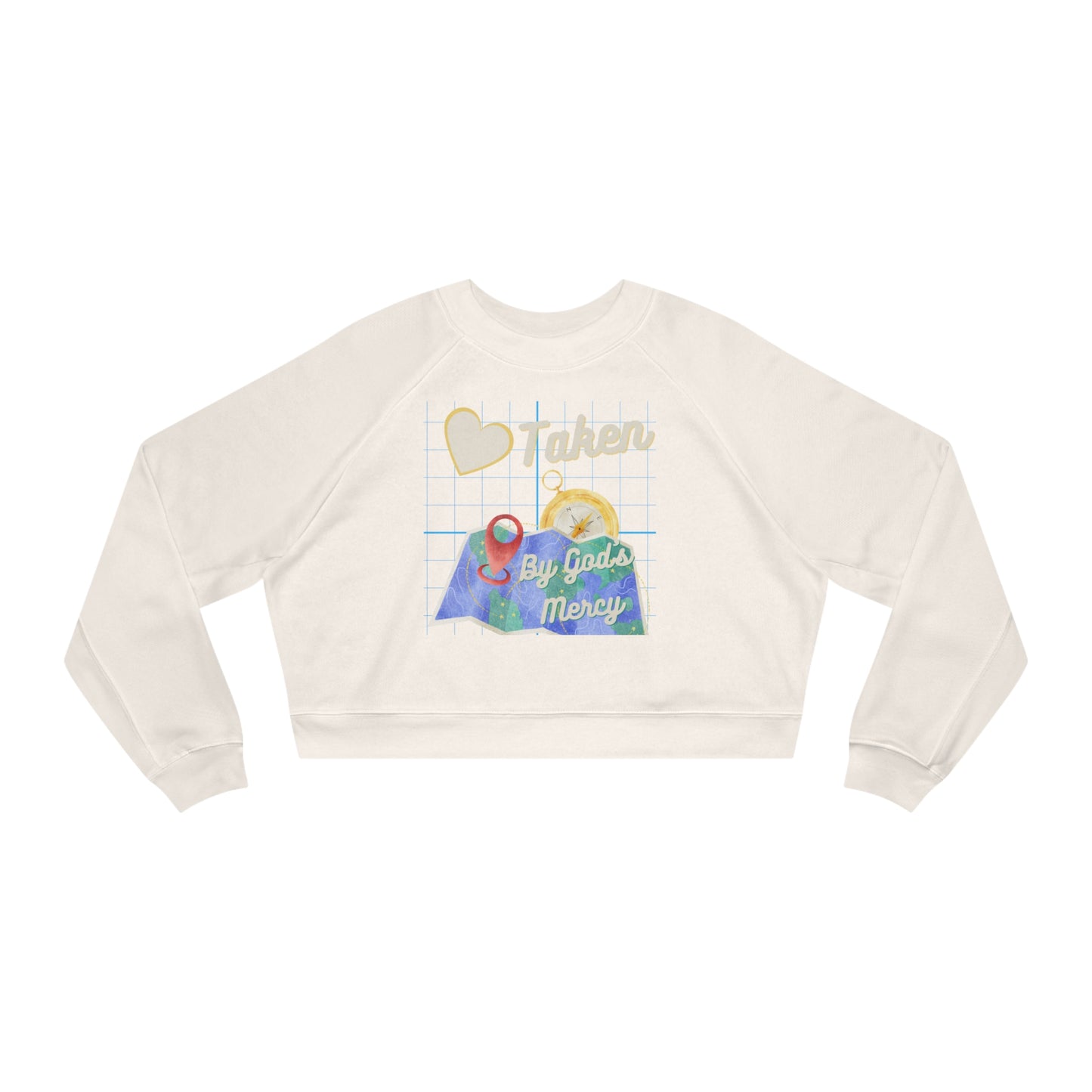 Taken Women's Cropped Fleece Pullover