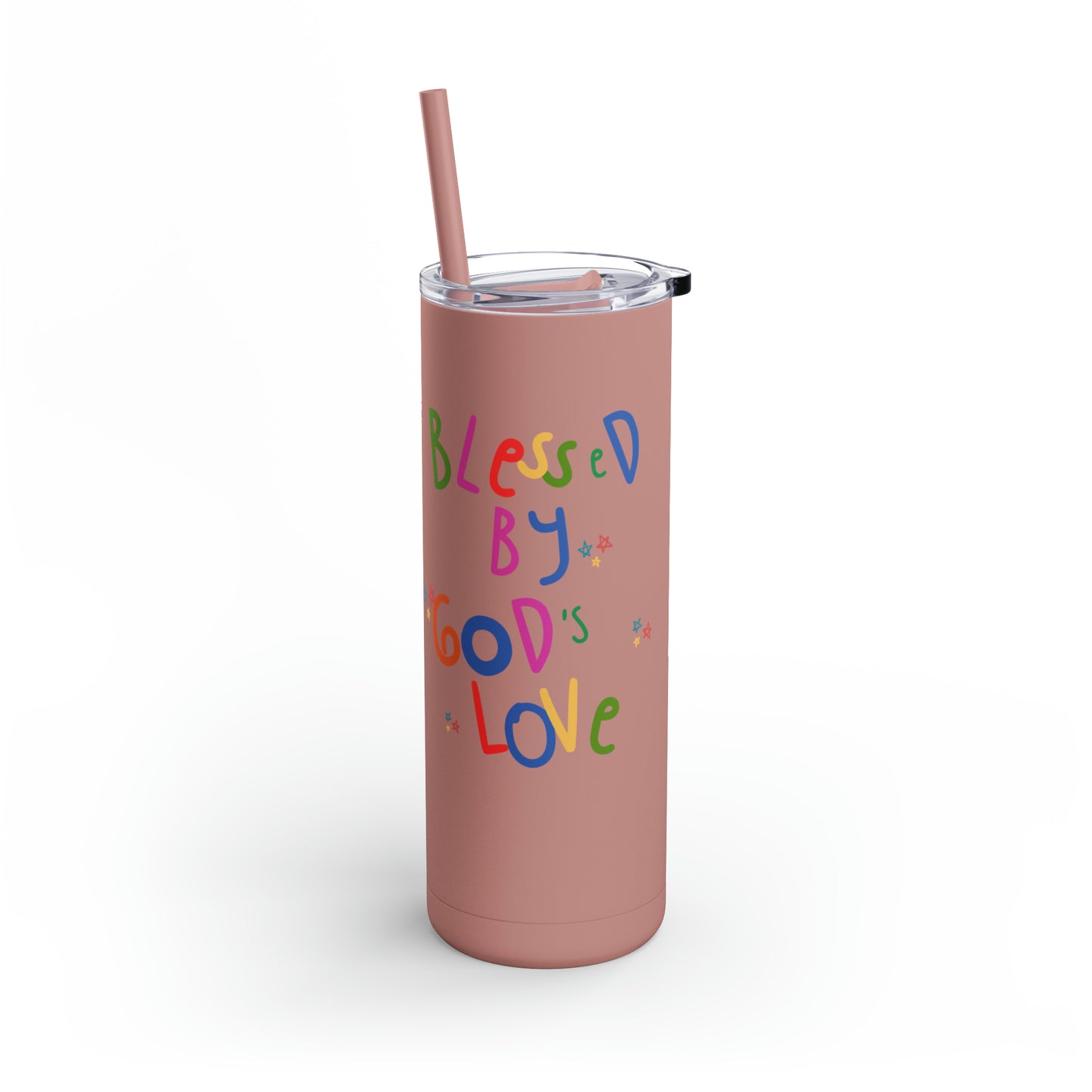 God's Love Maars Maker Skinny Matte Tumbler, 20oz