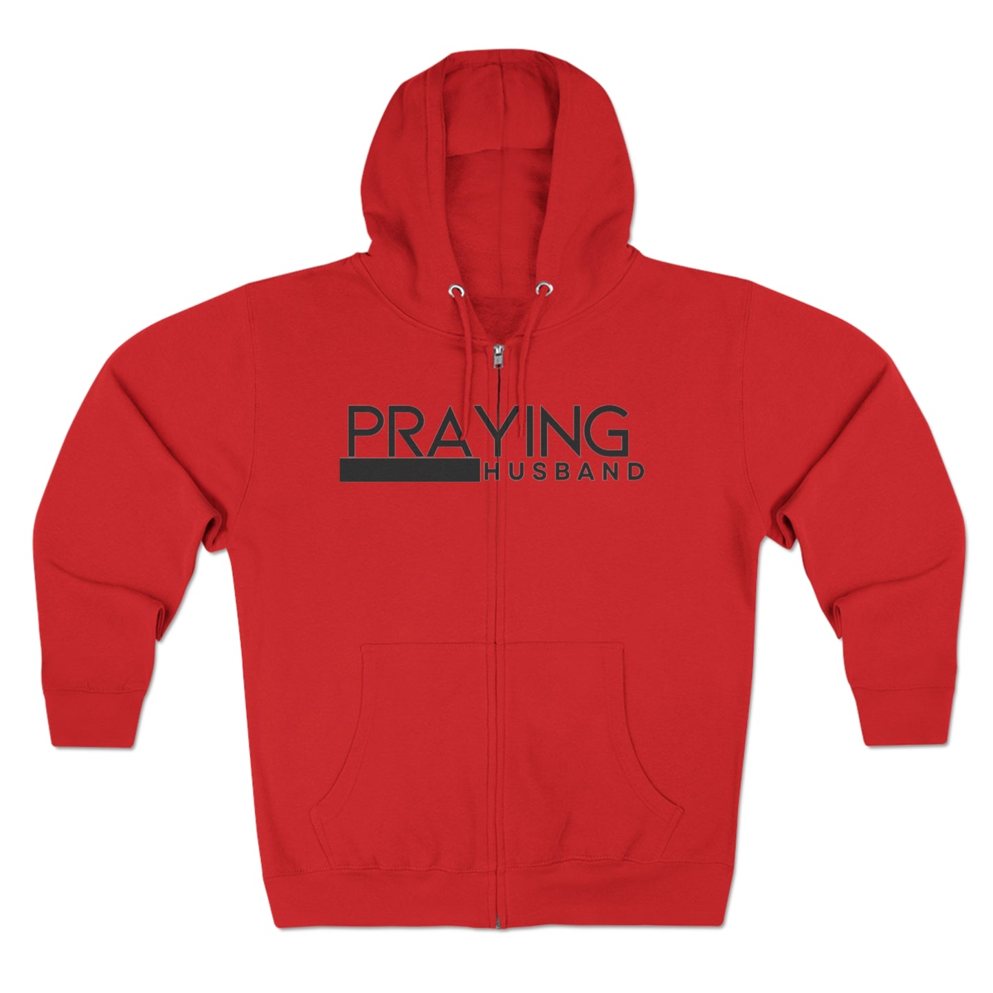 Praying Husband Men's Zip Hoodie