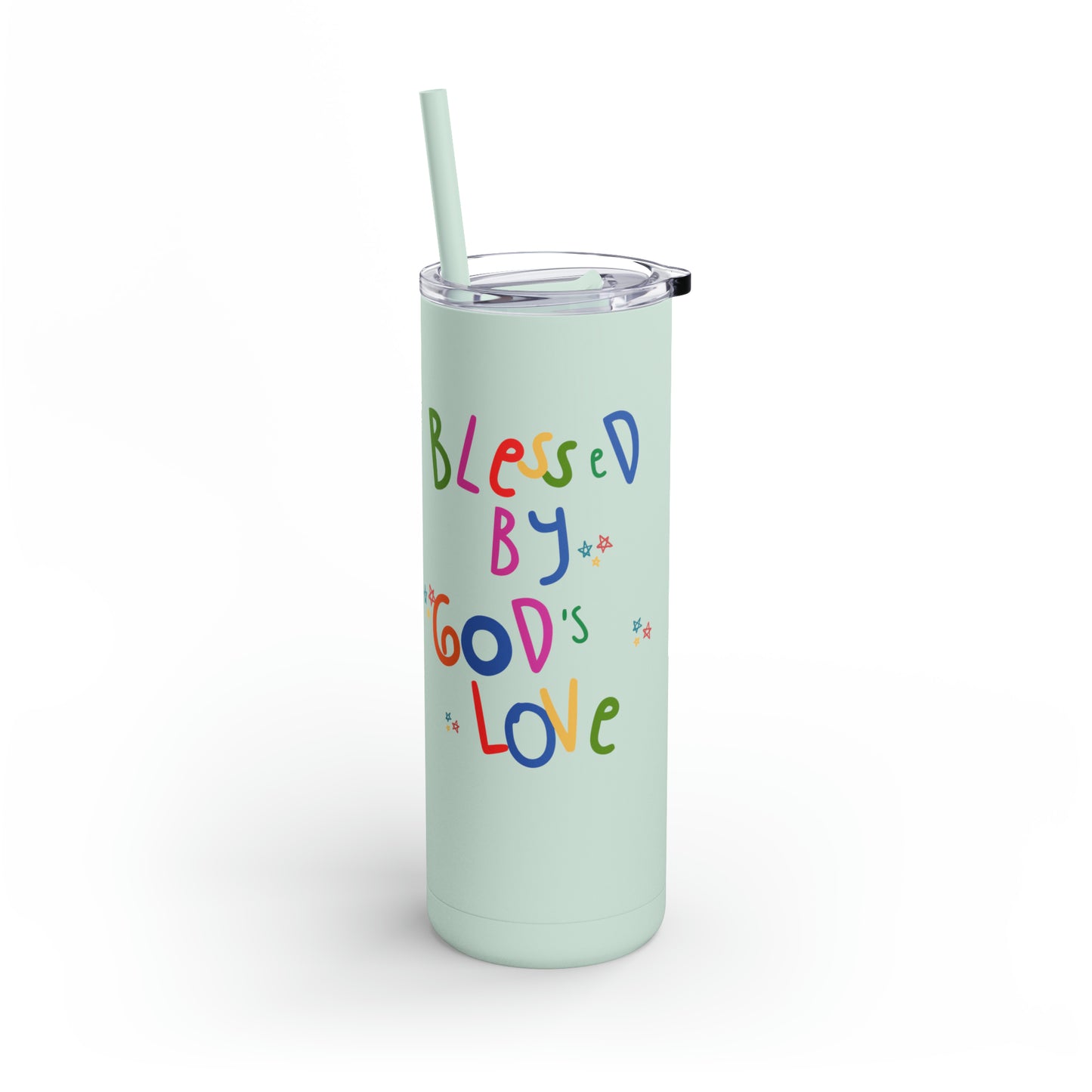 God's Love Maars Maker Skinny Matte Tumbler, 20oz