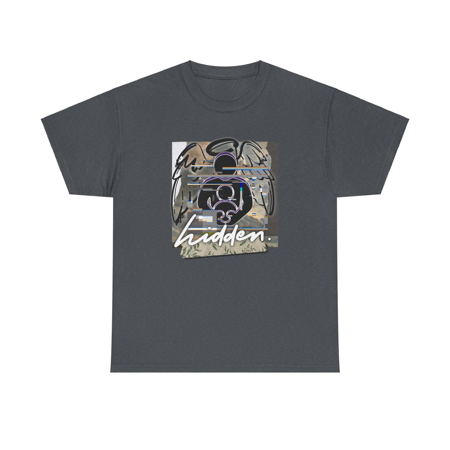 Hidden in Christ” Unisex Heavy Cotton TShirt –Faith-Based Christian Apparel with Unique Design