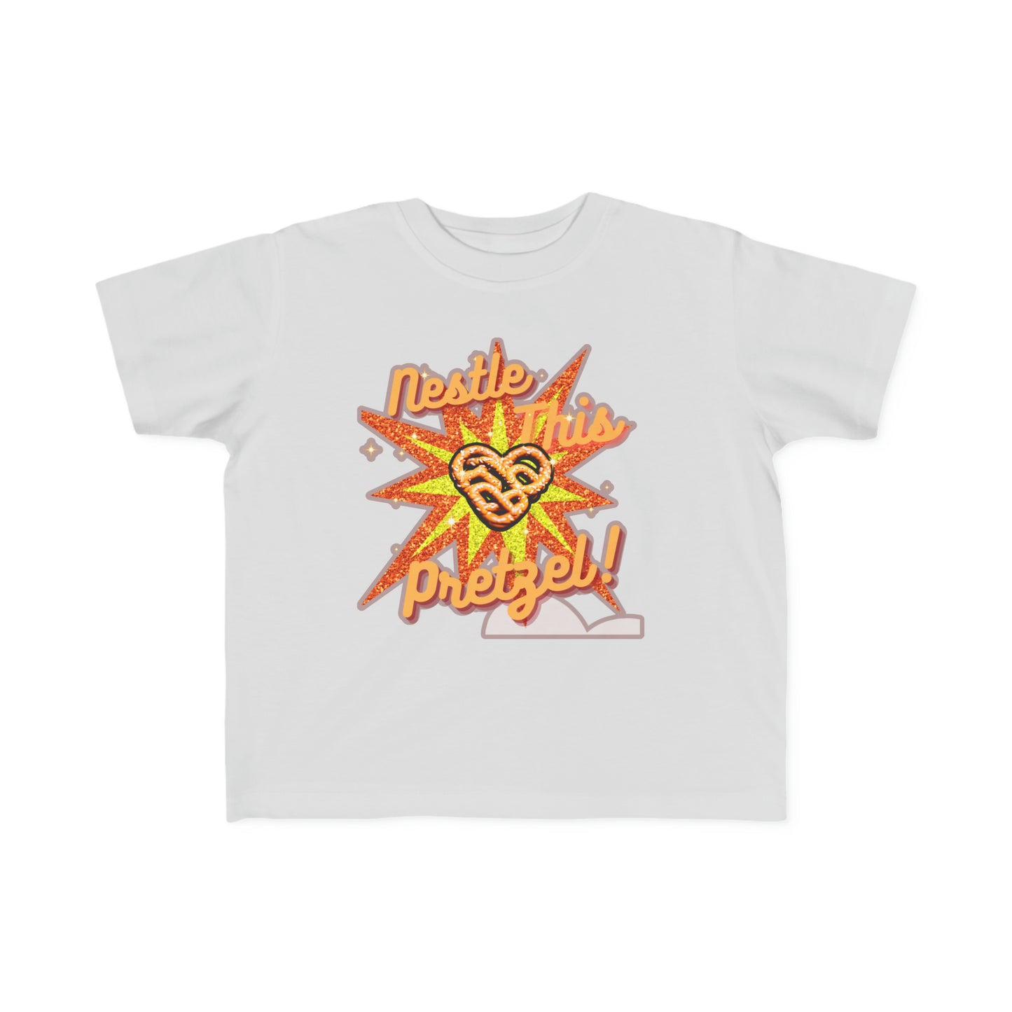 Toddler Salty Cravings Pretzel Tee Comfort Favorite Knot those Tiny Arms