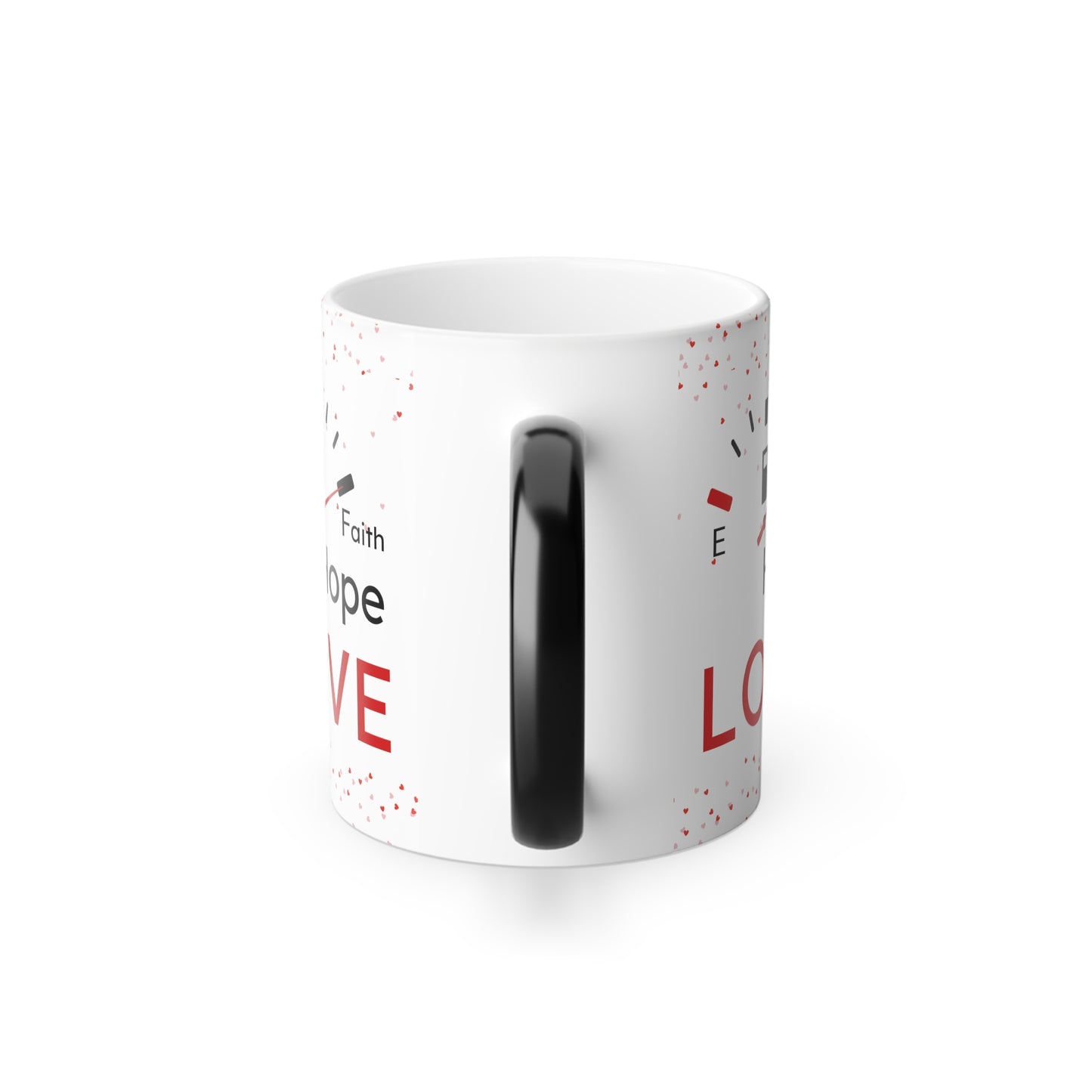 Faith Hope Love Fuel Color Morphing Mug, 11oz