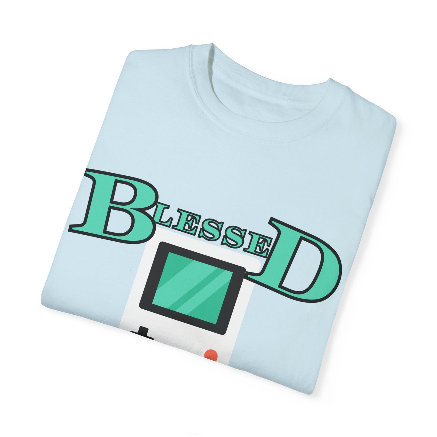 Blessed New Level Gameboy T-Shirt | Comfort Colors 1717 – Christian Graphic Tee