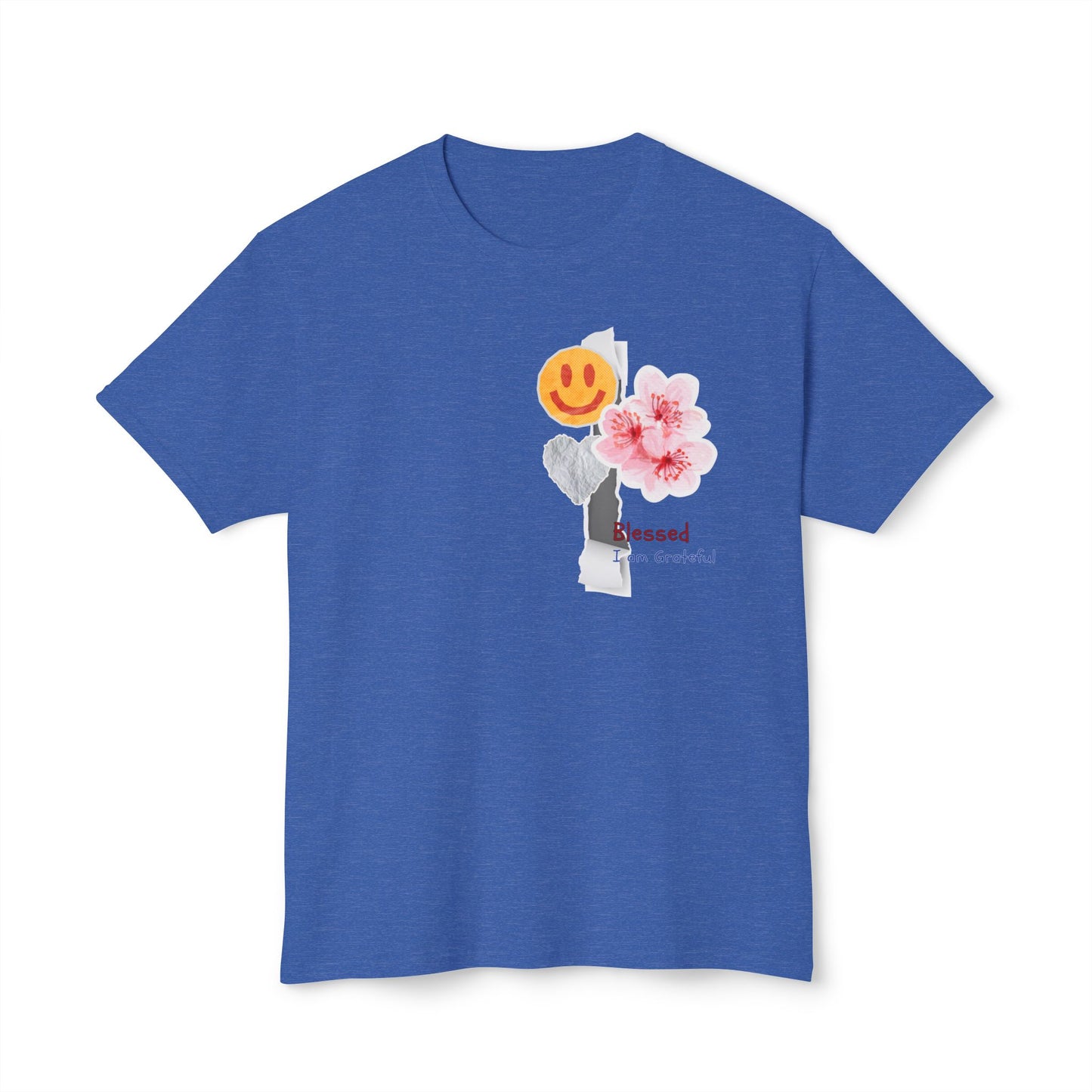 I'm Blessed & Grateful Unisex HD Cotton™ T-Shirt | Positive Vibes Tee