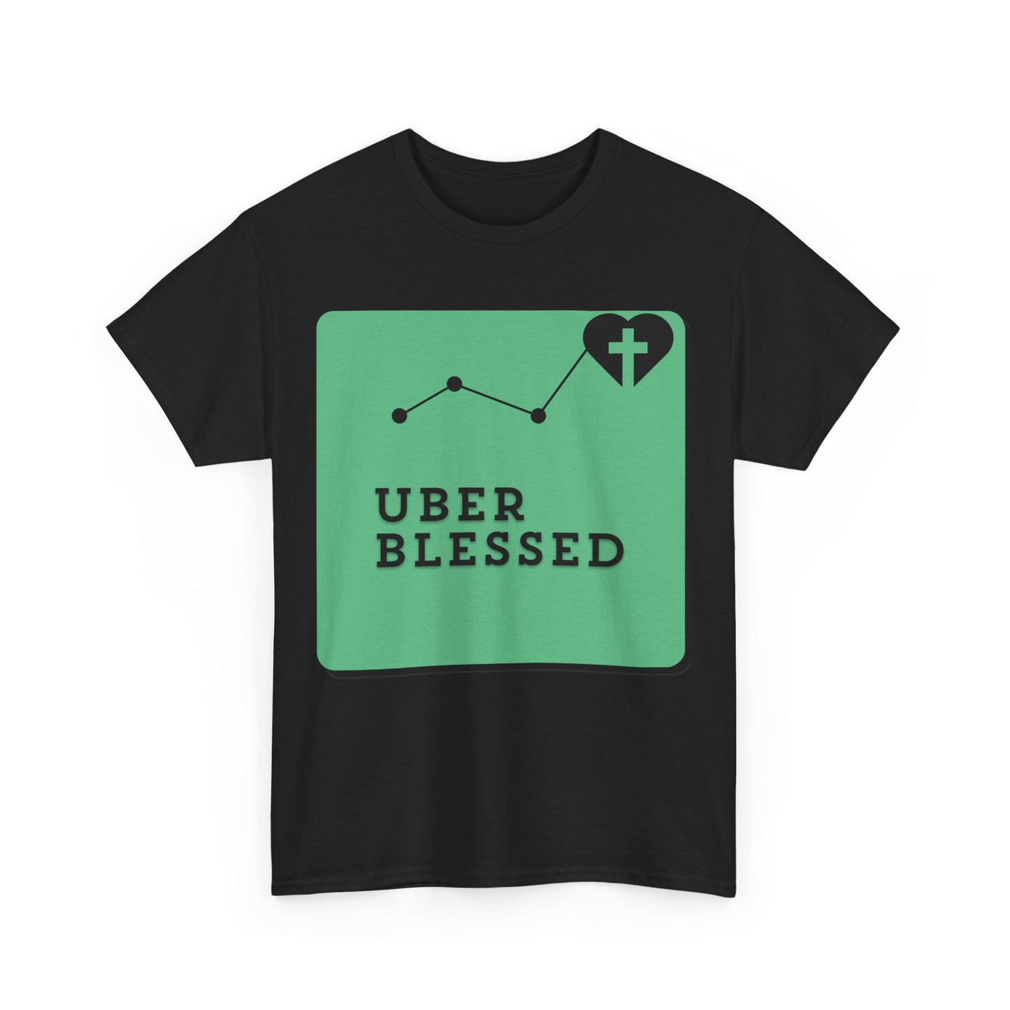 Uber Blessed Unisex Heavy Cotton Tee