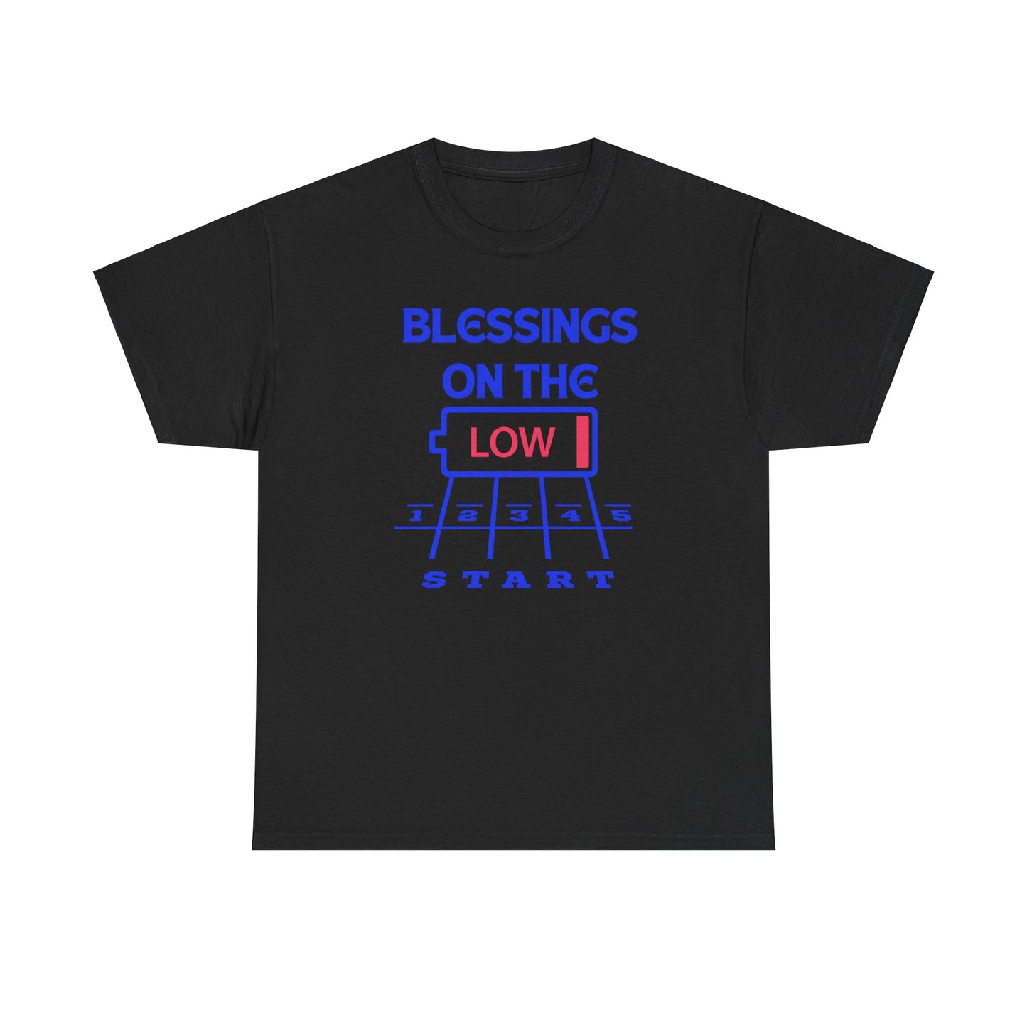Blessings on The Low Unisex Heavy Cotton Tee