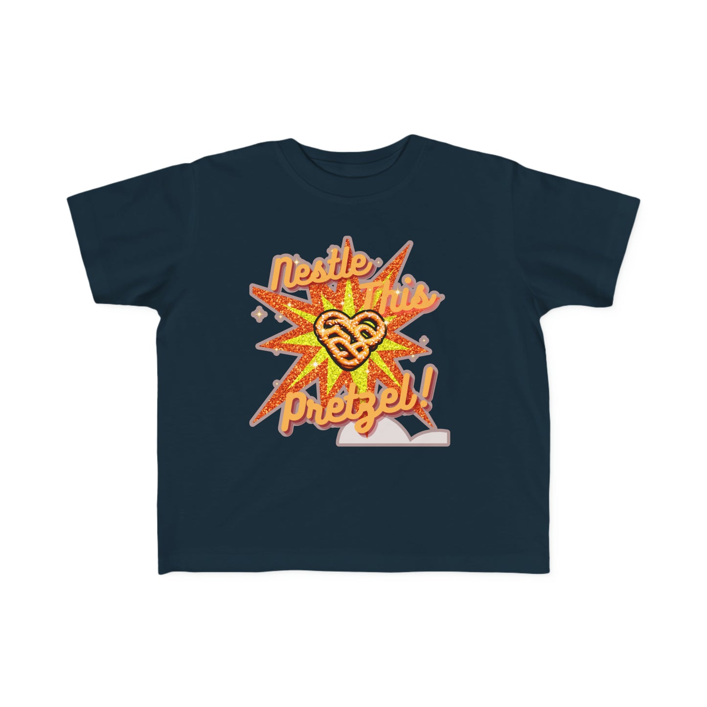 Toddler Salty Cravings Pretzel Tee Comfort Favorite Knot those Tiny Arms