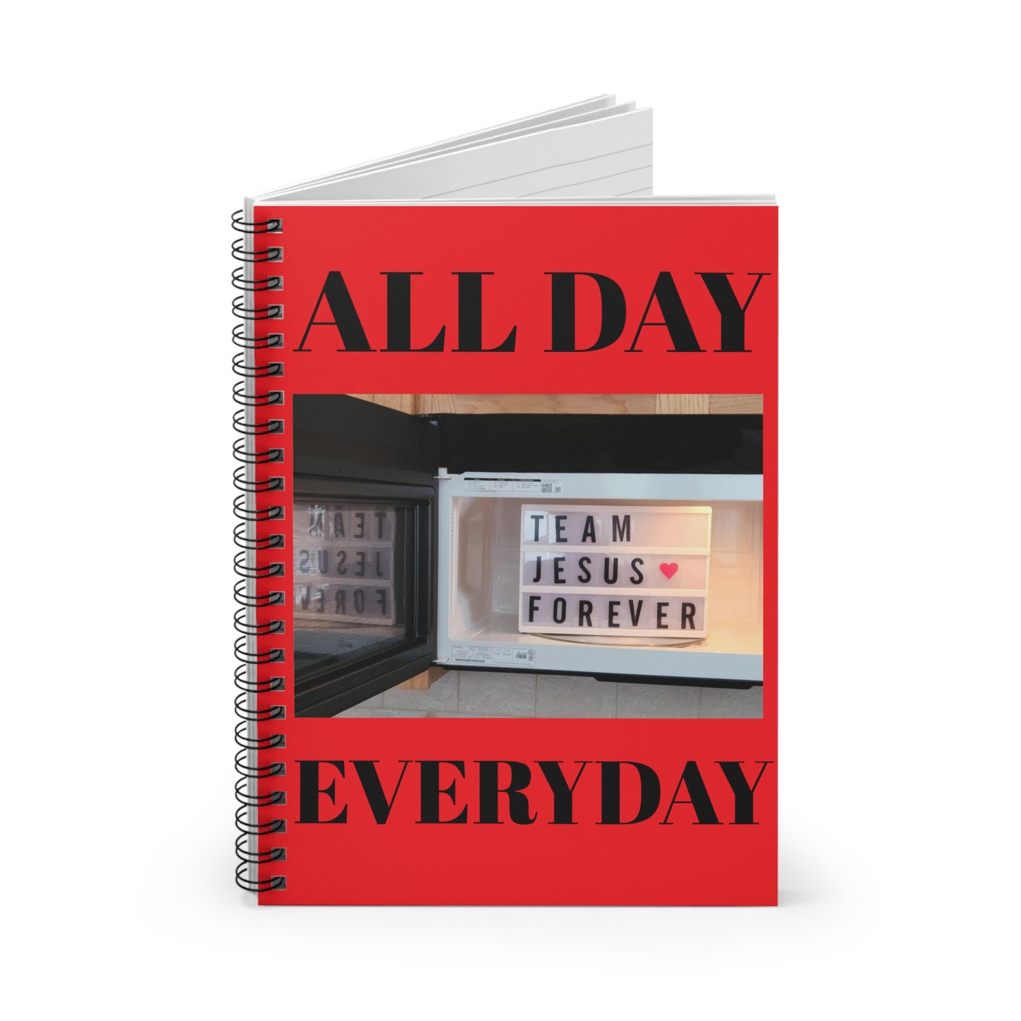 Team Jeus Spiral Notebook - Ruled Line