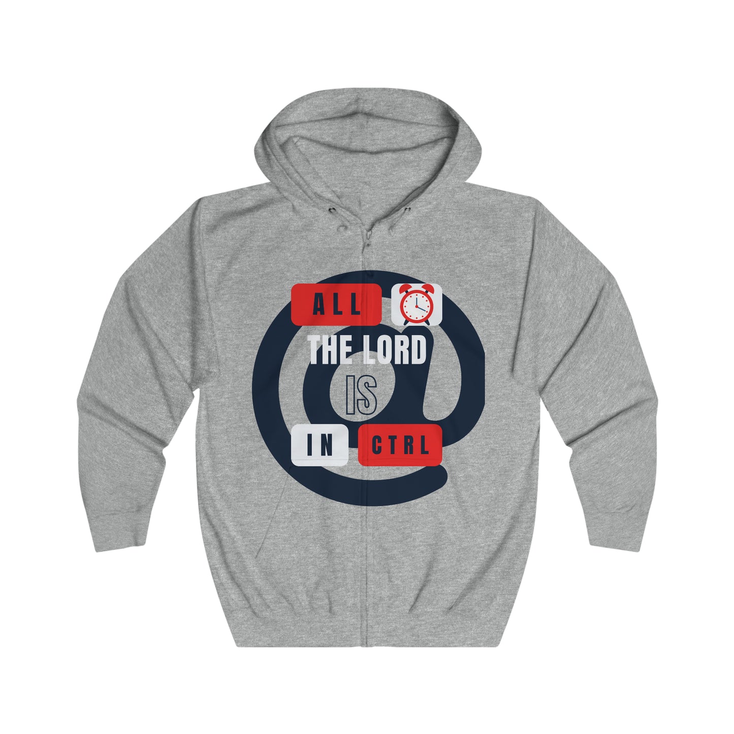At All Time Unisex Full Zip Hoodie