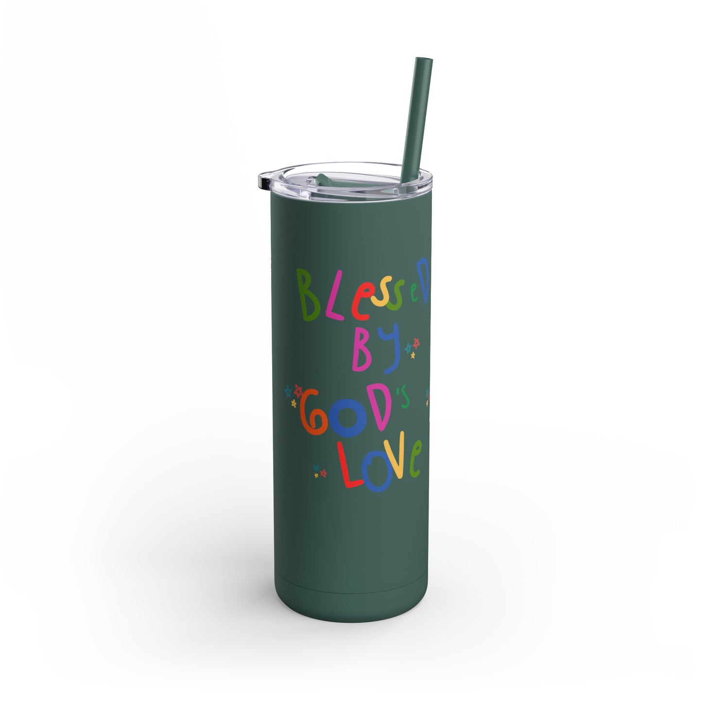God's Love Maars Maker Skinny Matte Tumbler, 20oz