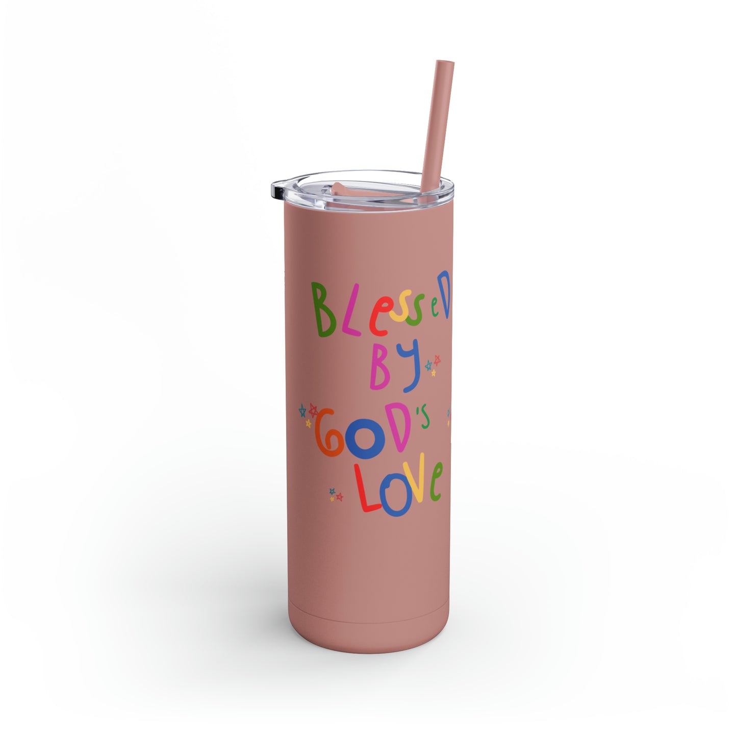 God's Love Maars Maker Skinny Matte Tumbler, 20oz