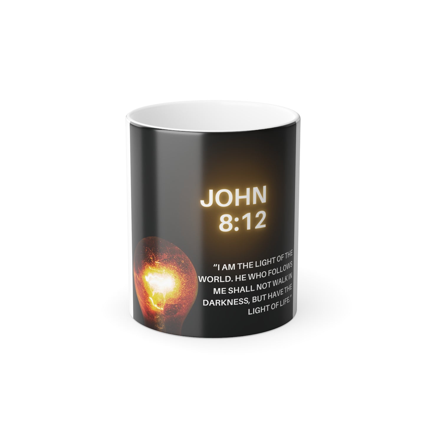 Jesus Light Color Morphing Mug, 11oz