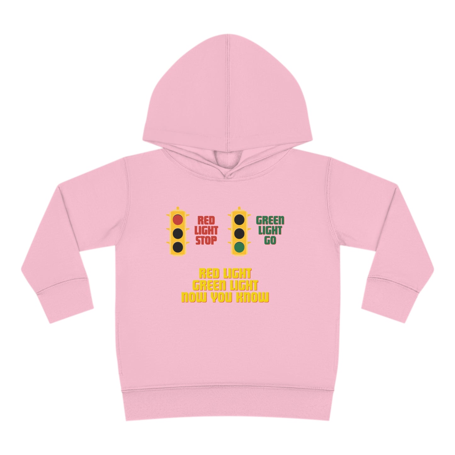 Red Light Green Light Toddler Pullover Fleece Hoodie