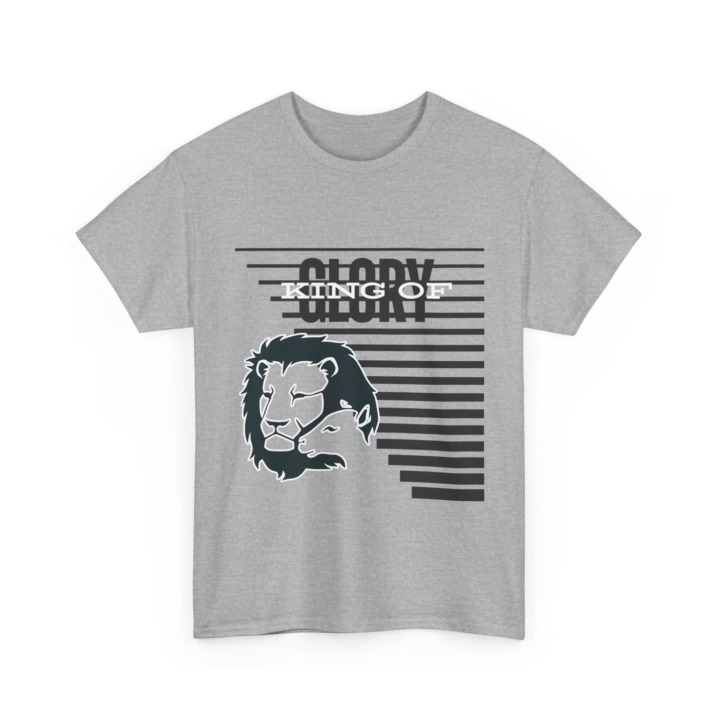 Lion & Lamb, Love & Life Unisex Heavy Cotton Tee