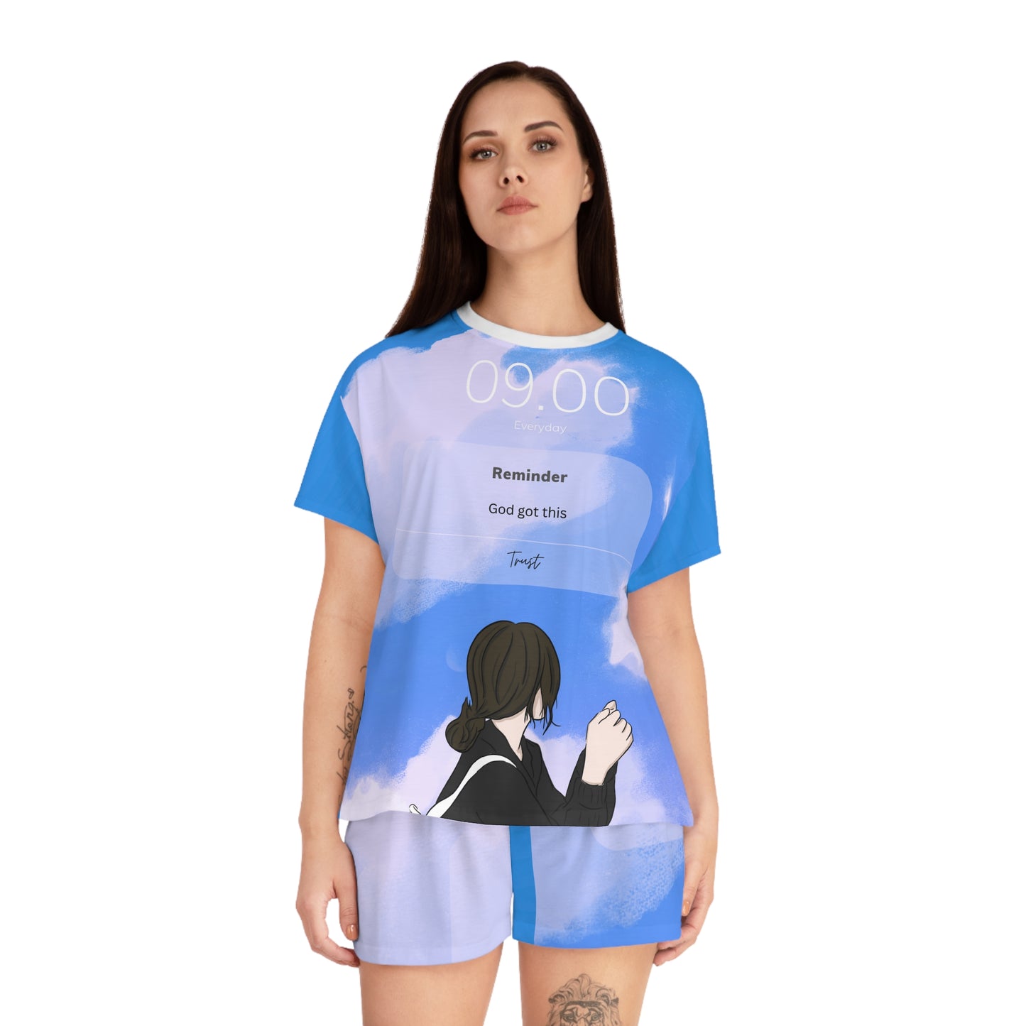Reminder God's Got This Women's Short Pajama Set
