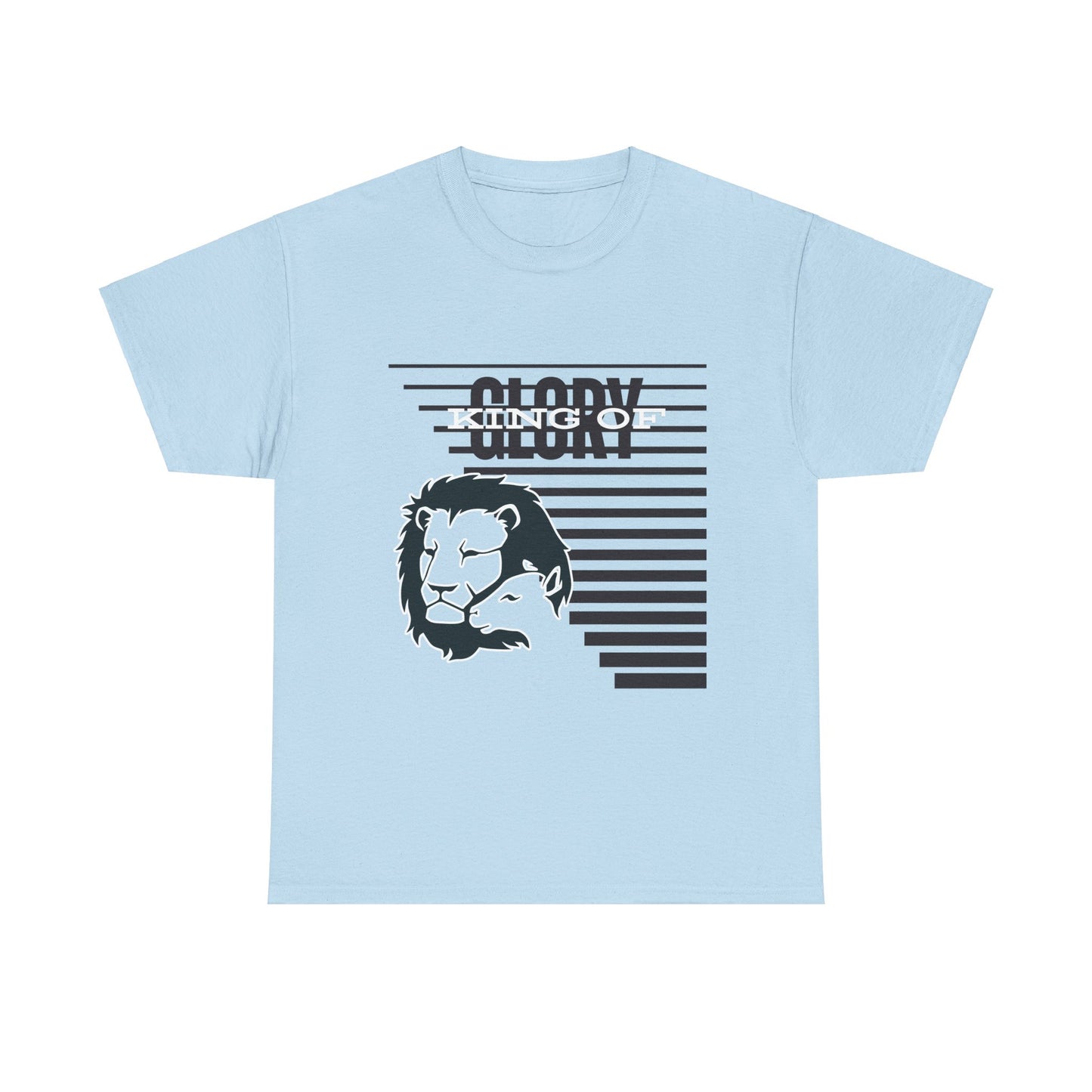 Lion & Lamb, Love & Life Unisex Heavy Cotton Tee