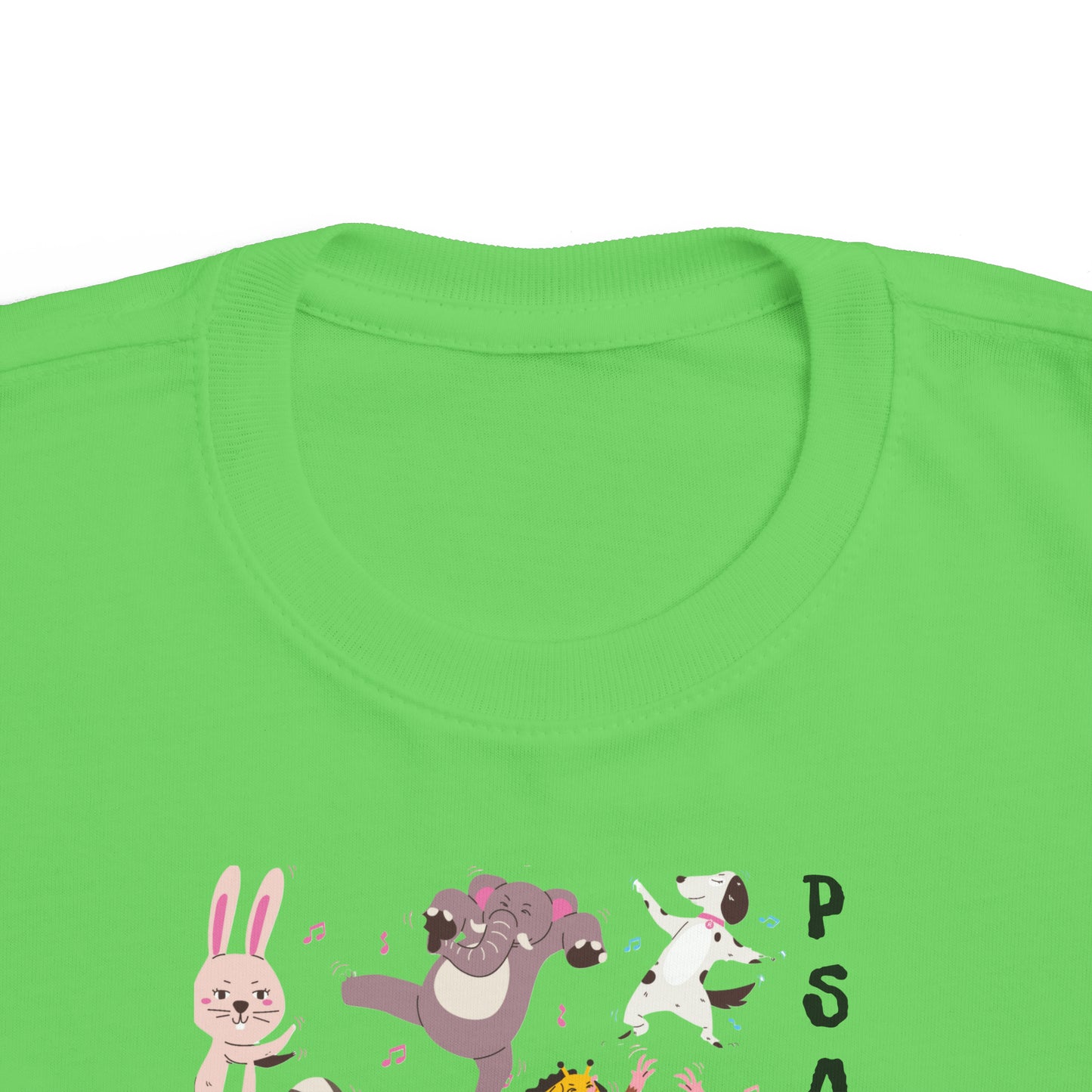 Party Animals Psalms 150~6 Toddler's Fine Jersey Tee