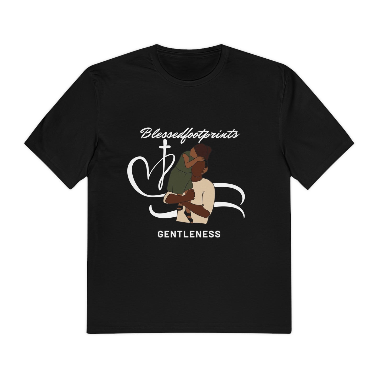 Blessedfootprints Collection Dad Tee Gentleness