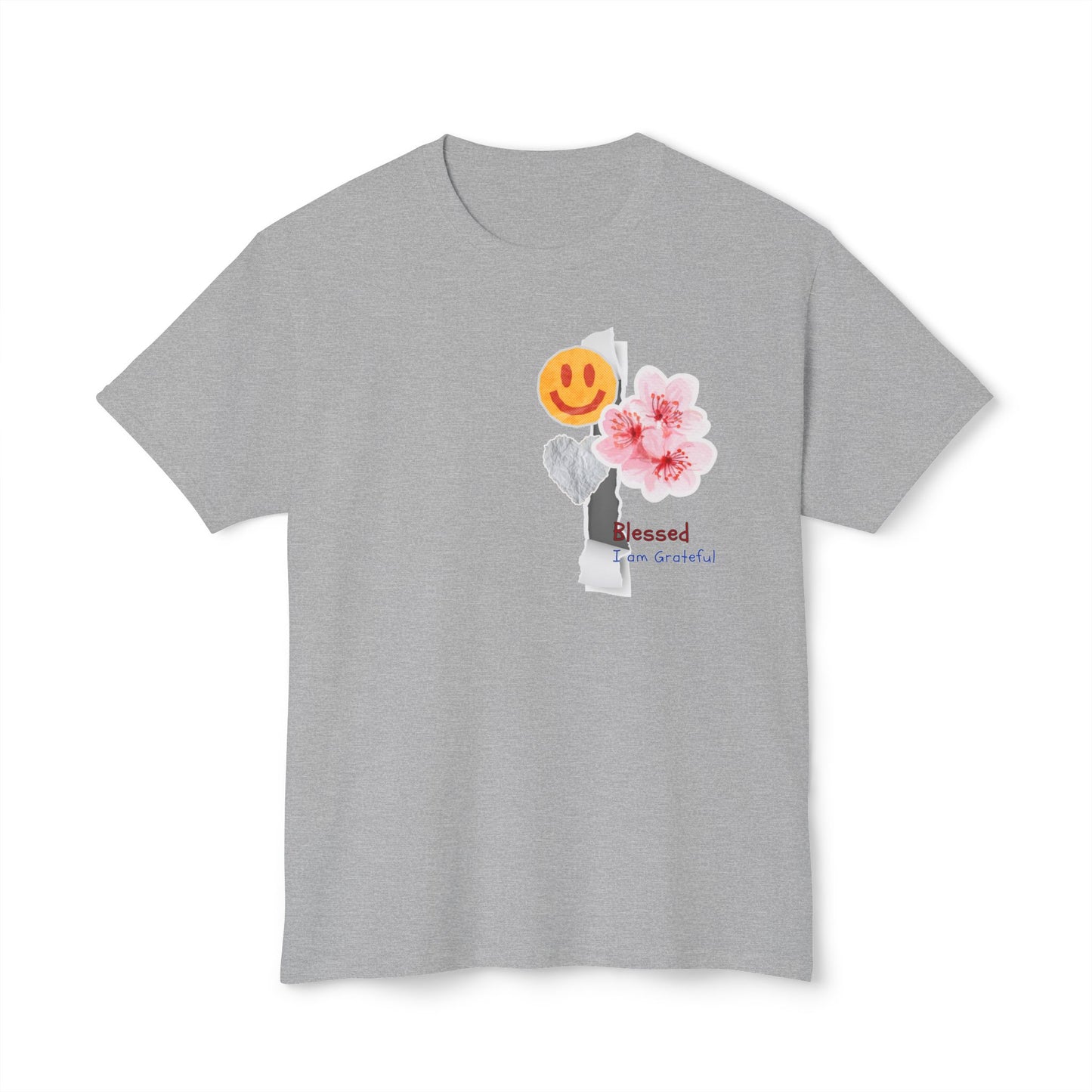 I'm Blessed & Grateful Unisex HD Cotton™ T-Shirt | Positive Vibes Tee