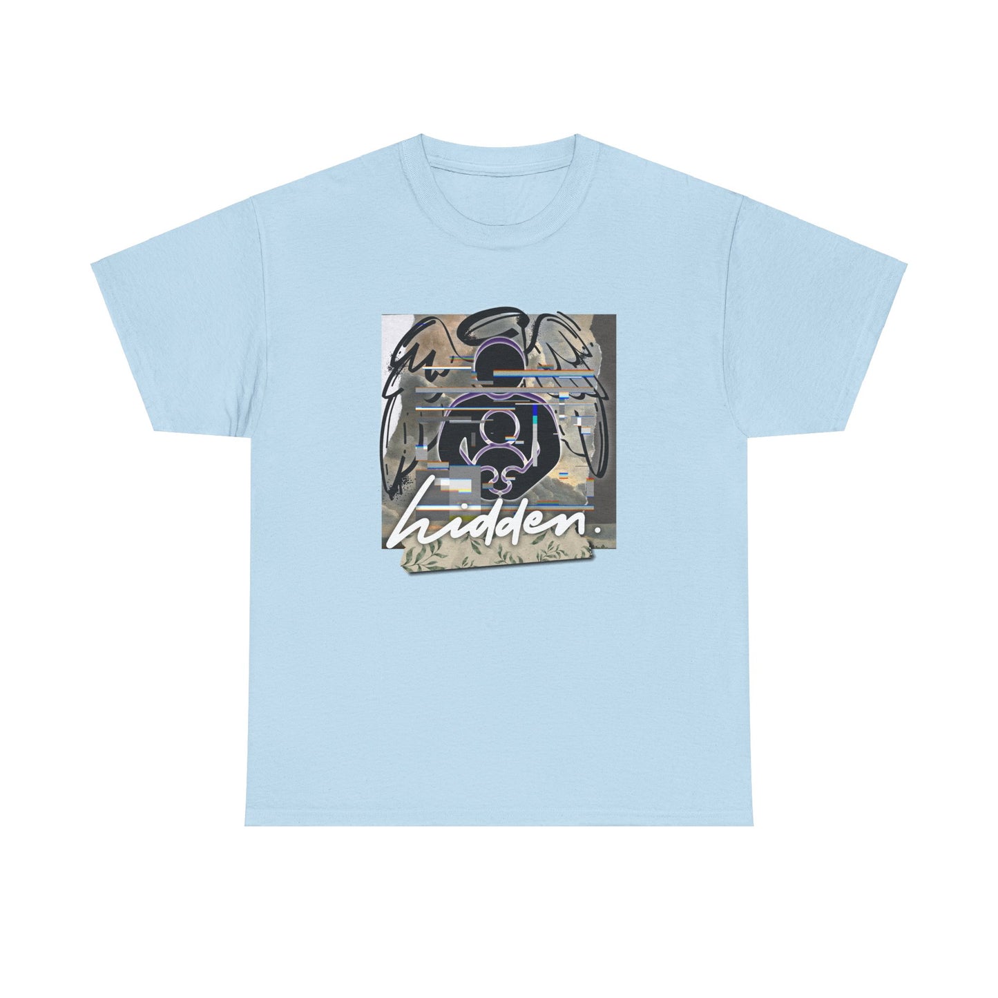 Hidden in Christ” Unisex Heavy Cotton TShirt –Faith-Based Christian Apparel with Unique Design