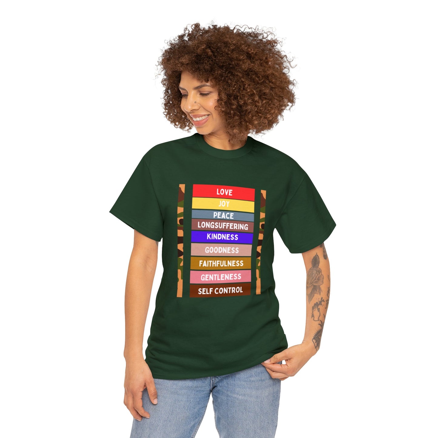 Fruits of The Holy Spirit Unisex Heavy Cotton Tee