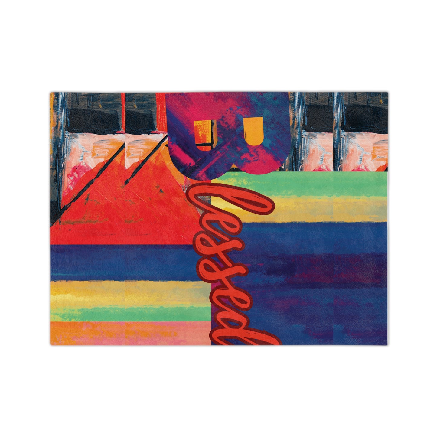 Blessed Velveteen Minky Blanket
