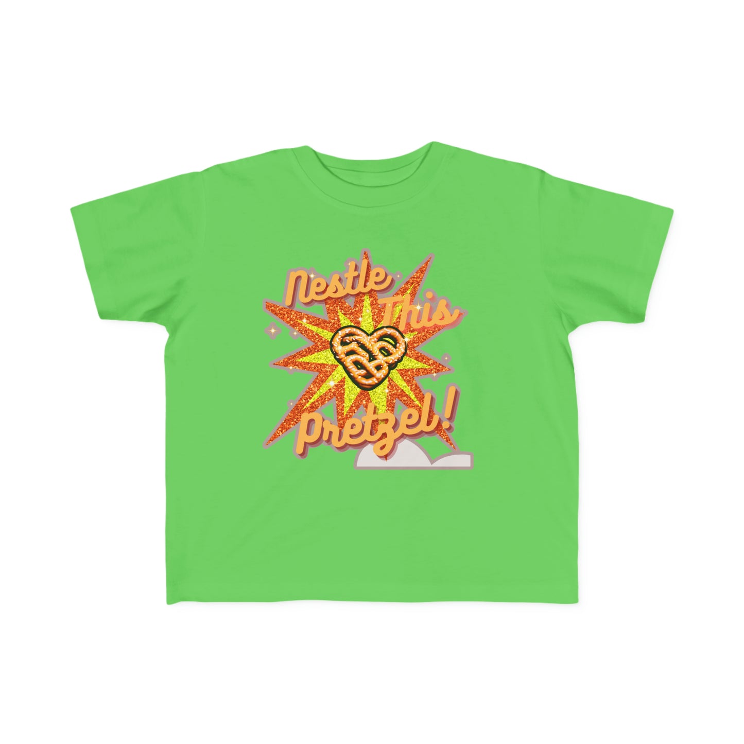 Toddler Salty Cravings Pretzel Tee Comfort Favorite Knot those Tiny Arms