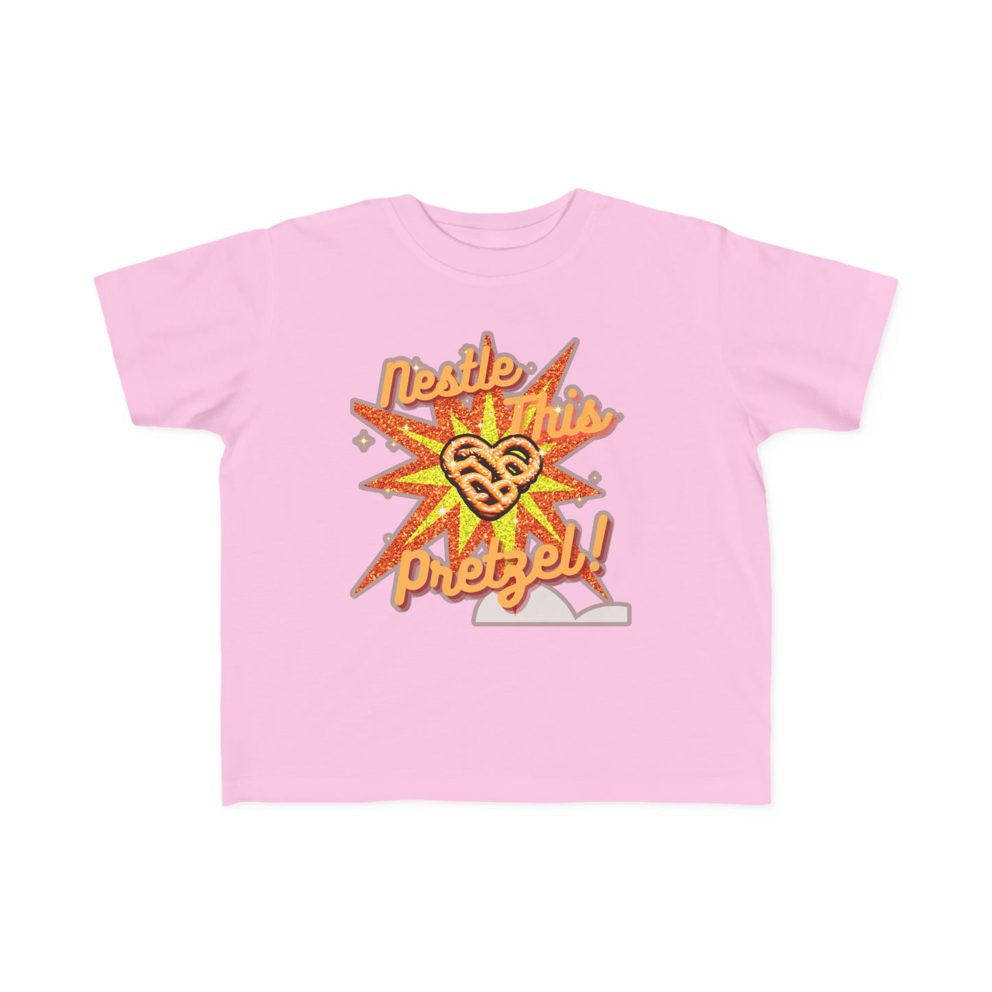 Toddler Salty Cravings Pretzel Tee Comfort Favorite Knot those Tiny Arms