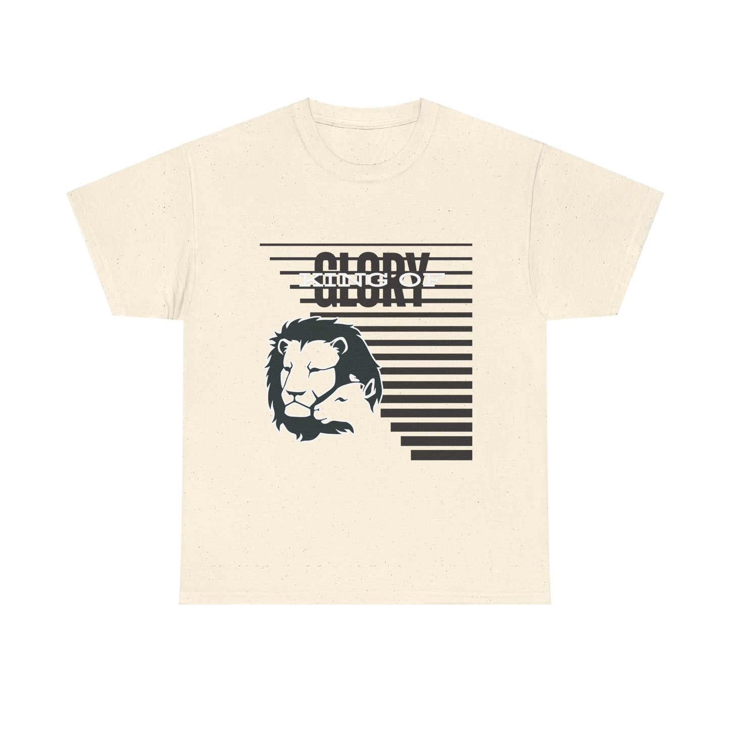 Lion & Lamb, Love & Life Unisex Heavy Cotton Tee
