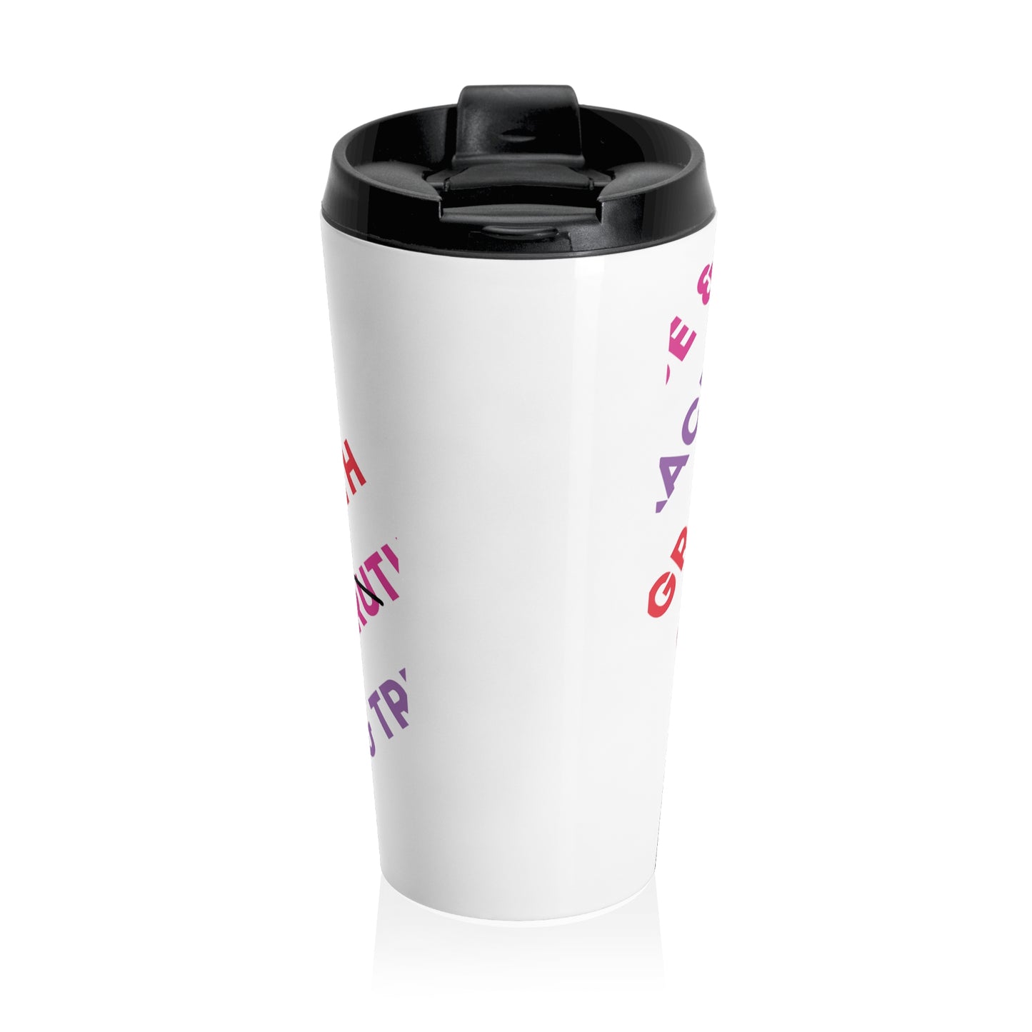 Jesus Christ Grace & Truth Stainless Steel Travel Mug