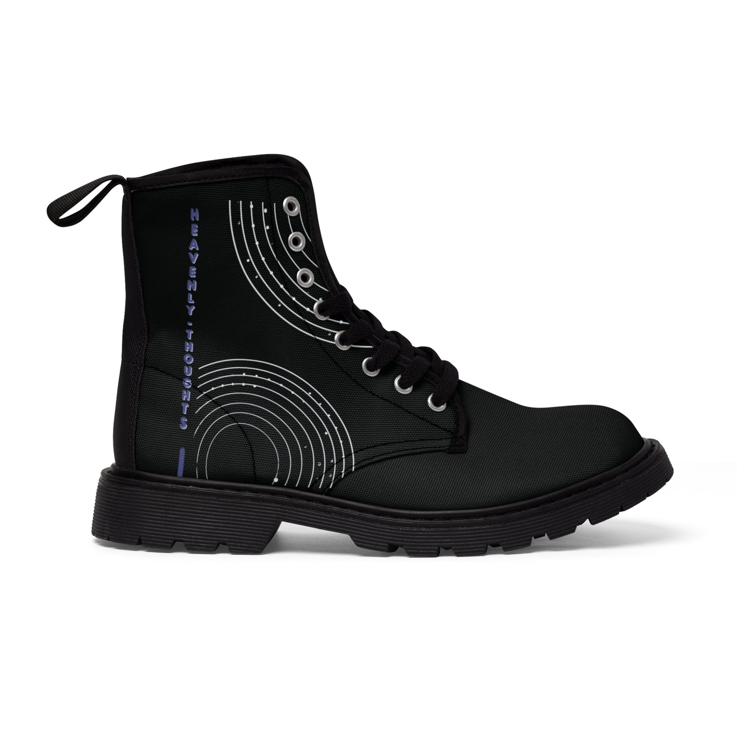Heavenly Thoughts Men's Canvas Boots