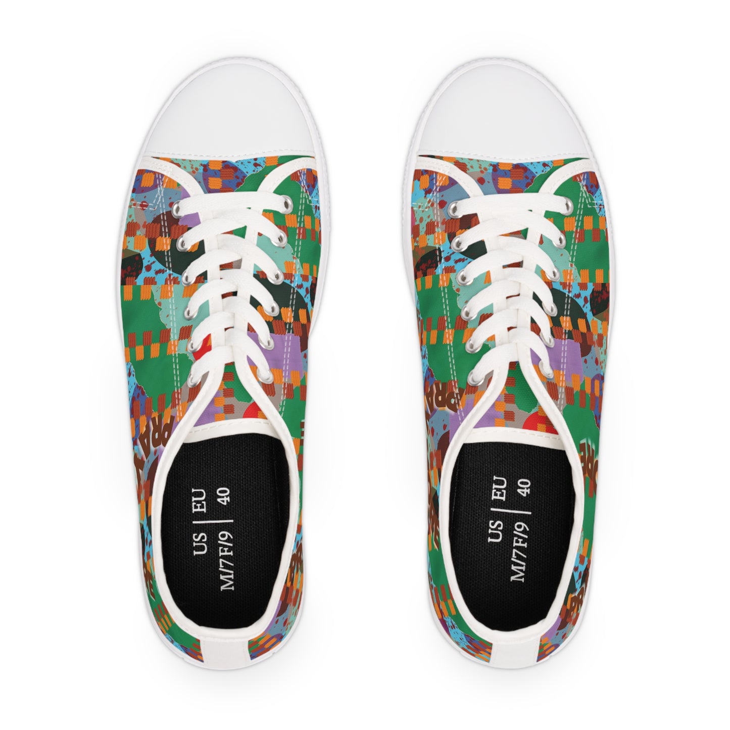 Pray More Women's Low Top Sneakers