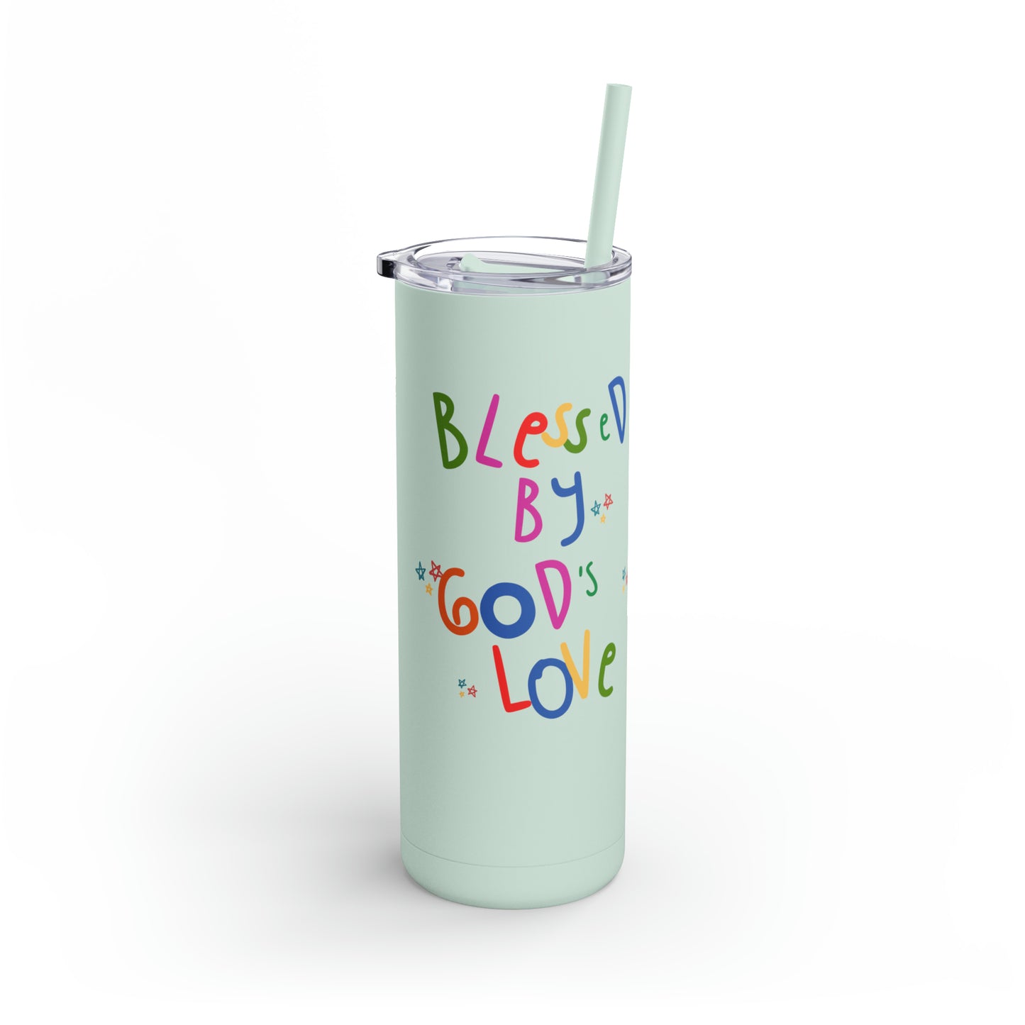 God's Love Maars Maker Skinny Matte Tumbler, 20oz