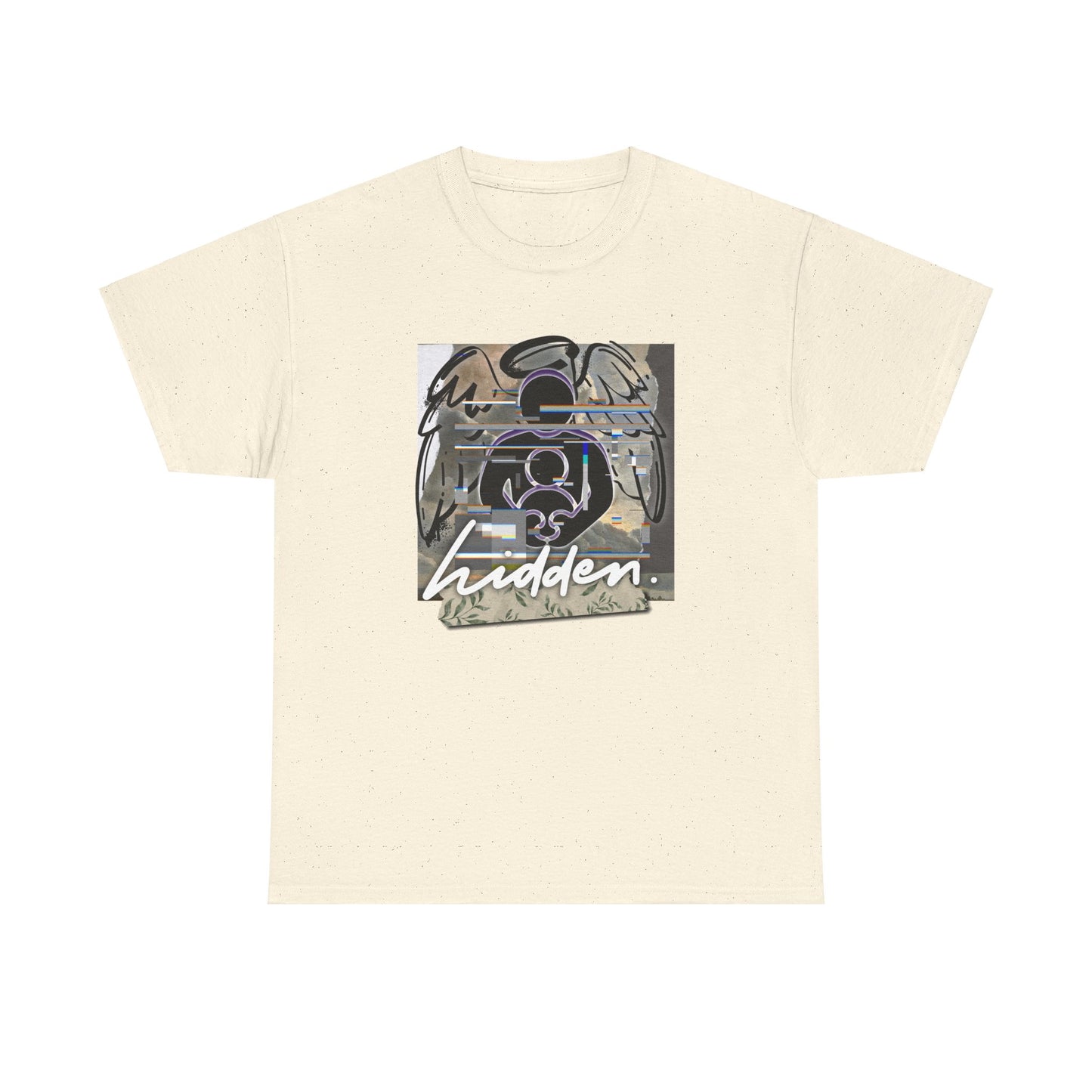 Hidden in Christ” Unisex Heavy Cotton TShirt –Faith-Based Christian Apparel with Unique Design
