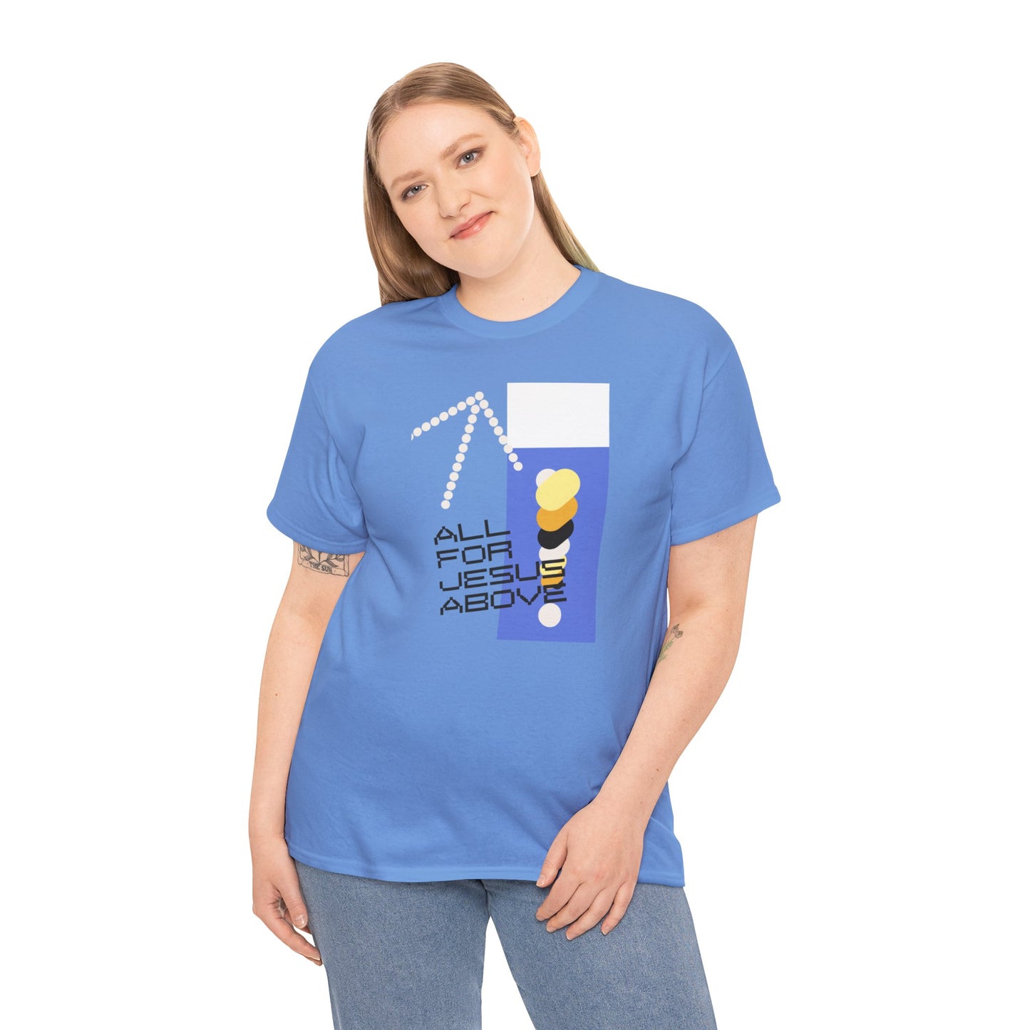 All For Jesus Above Short-Sleeve T-Shirt
