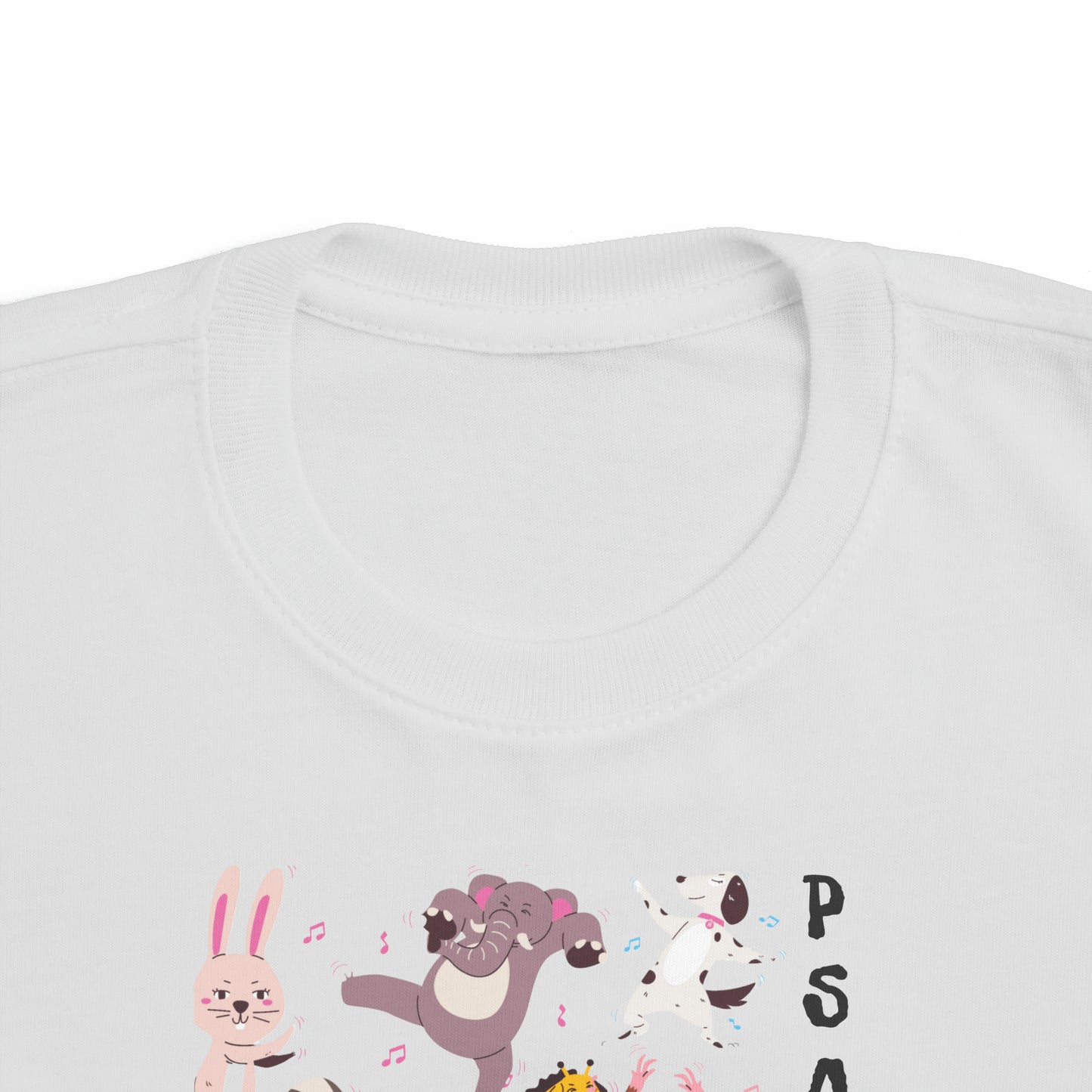 Party Animals Psalms 150~6 Toddler's Fine Jersey Tee