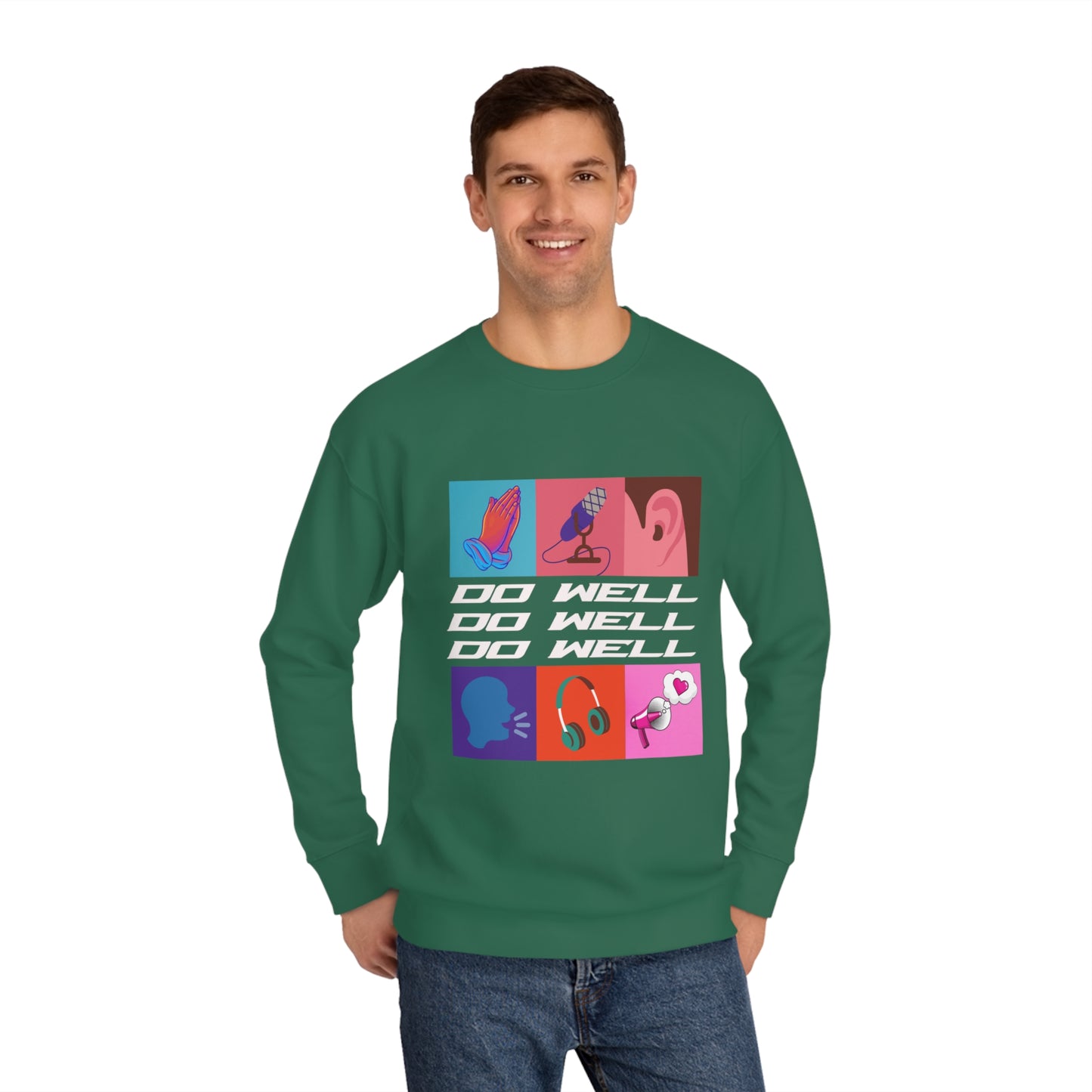 Do Well Unisex Crew Sweatshirt