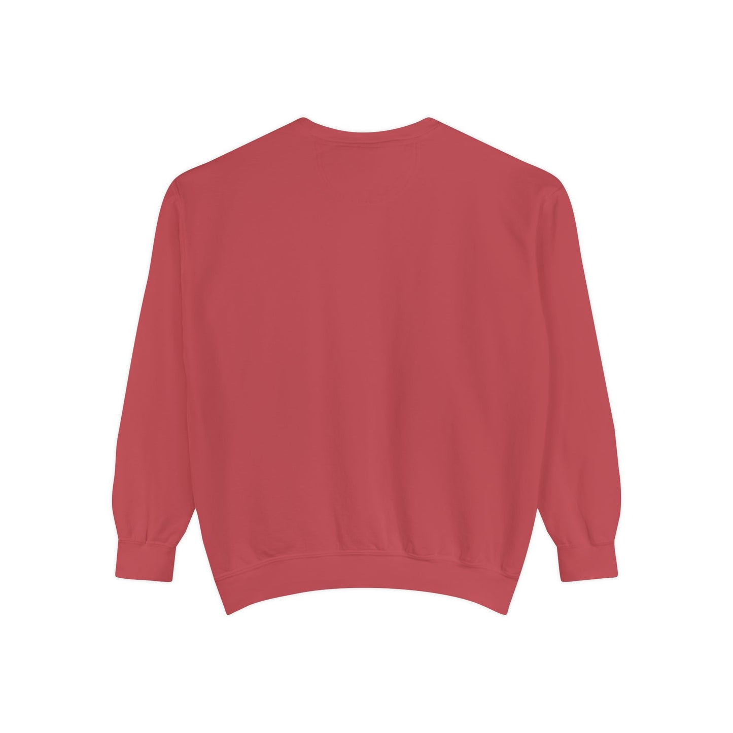 Garment-Dyed Sweatshirt Cozy Fall Autumn Give Thanks Graphic Llama