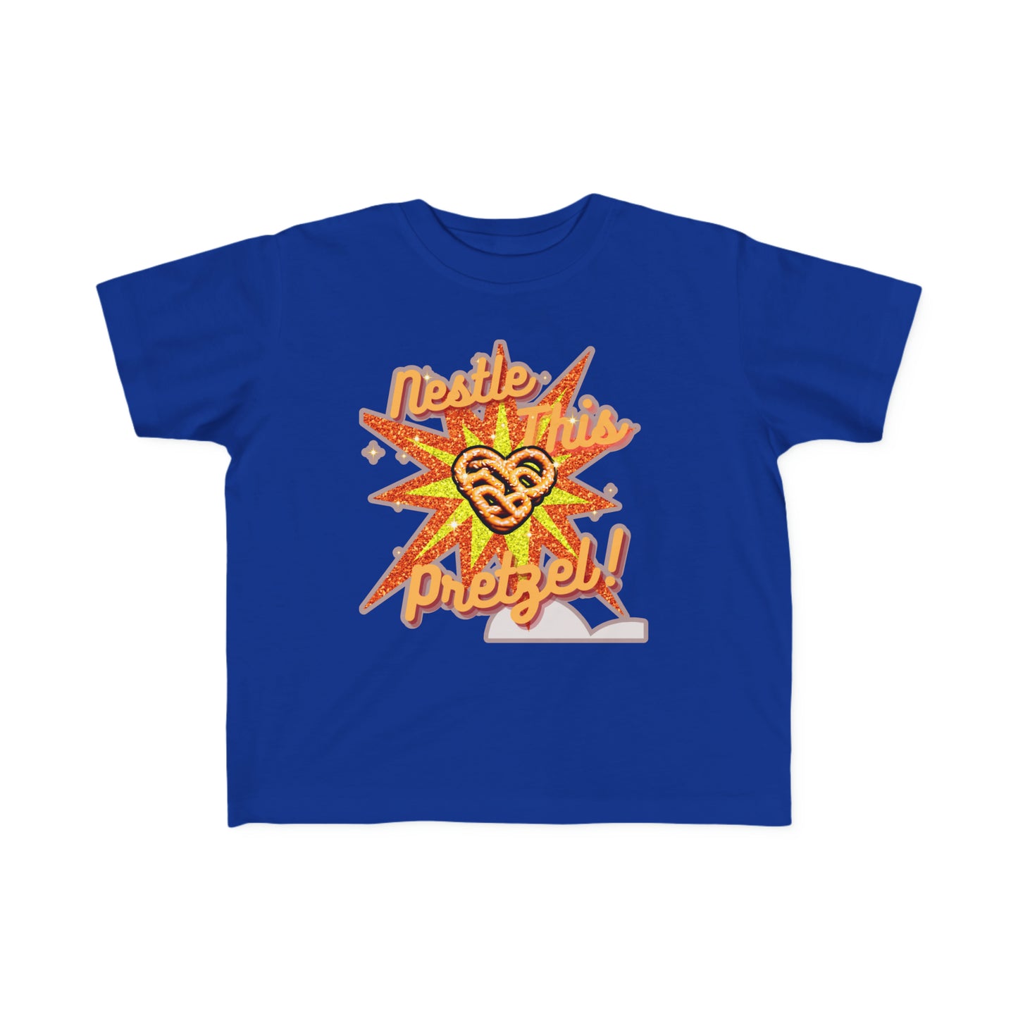 Toddler Salty Cravings Pretzel Tee Comfort Favorite Knot those Tiny Arms