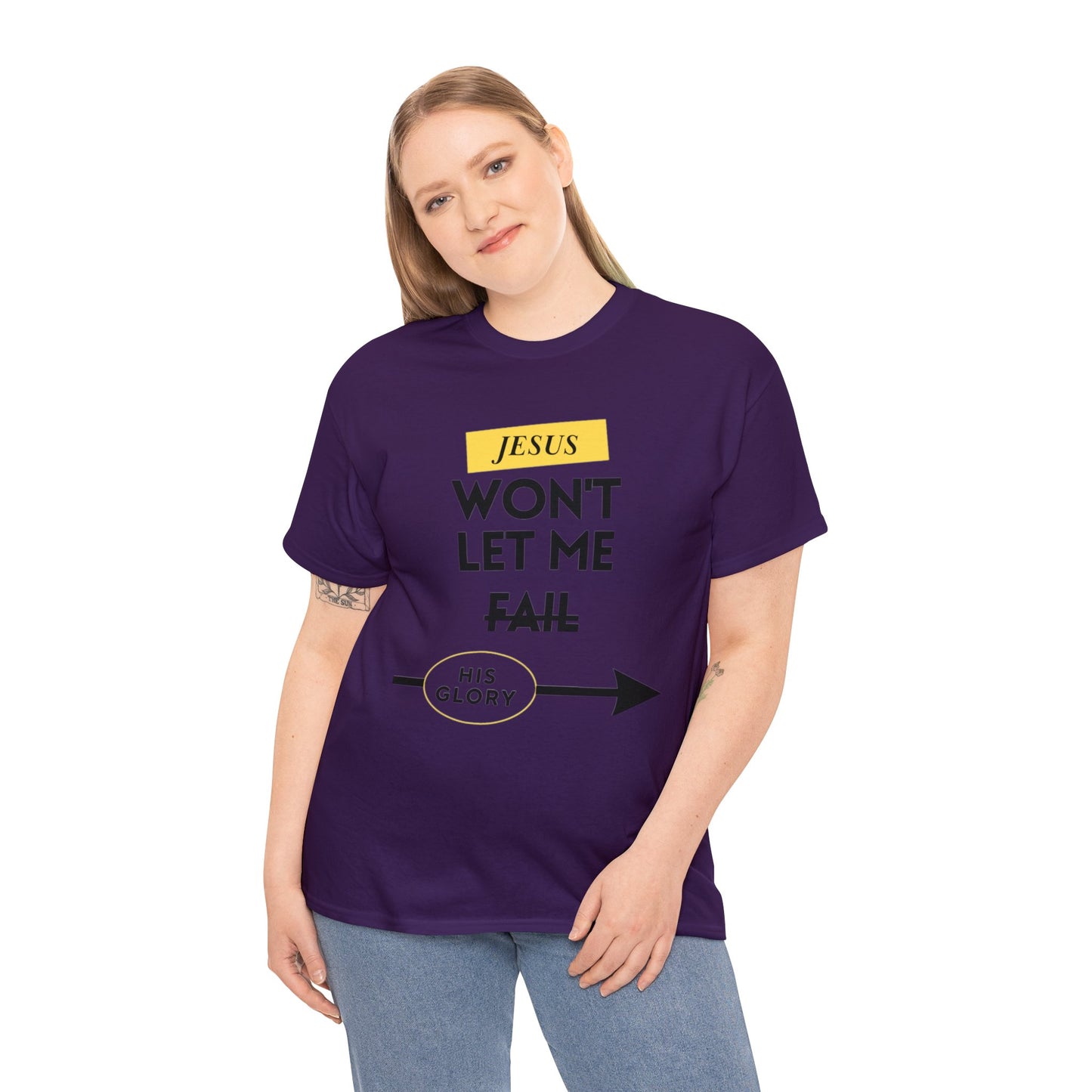 Jesus Won't Let Me Fail Short-Sleeve T-Shirt