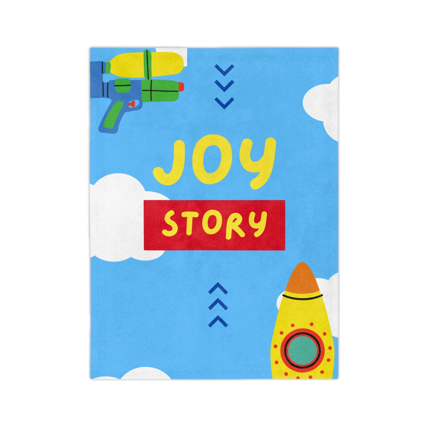 Joy Story Velveteen Minky Blanket