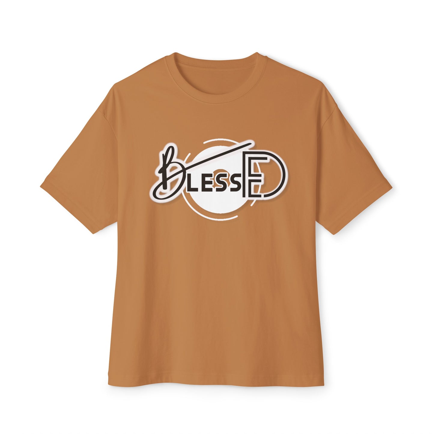 Unique Blessed Design Unisex Boxy Tee