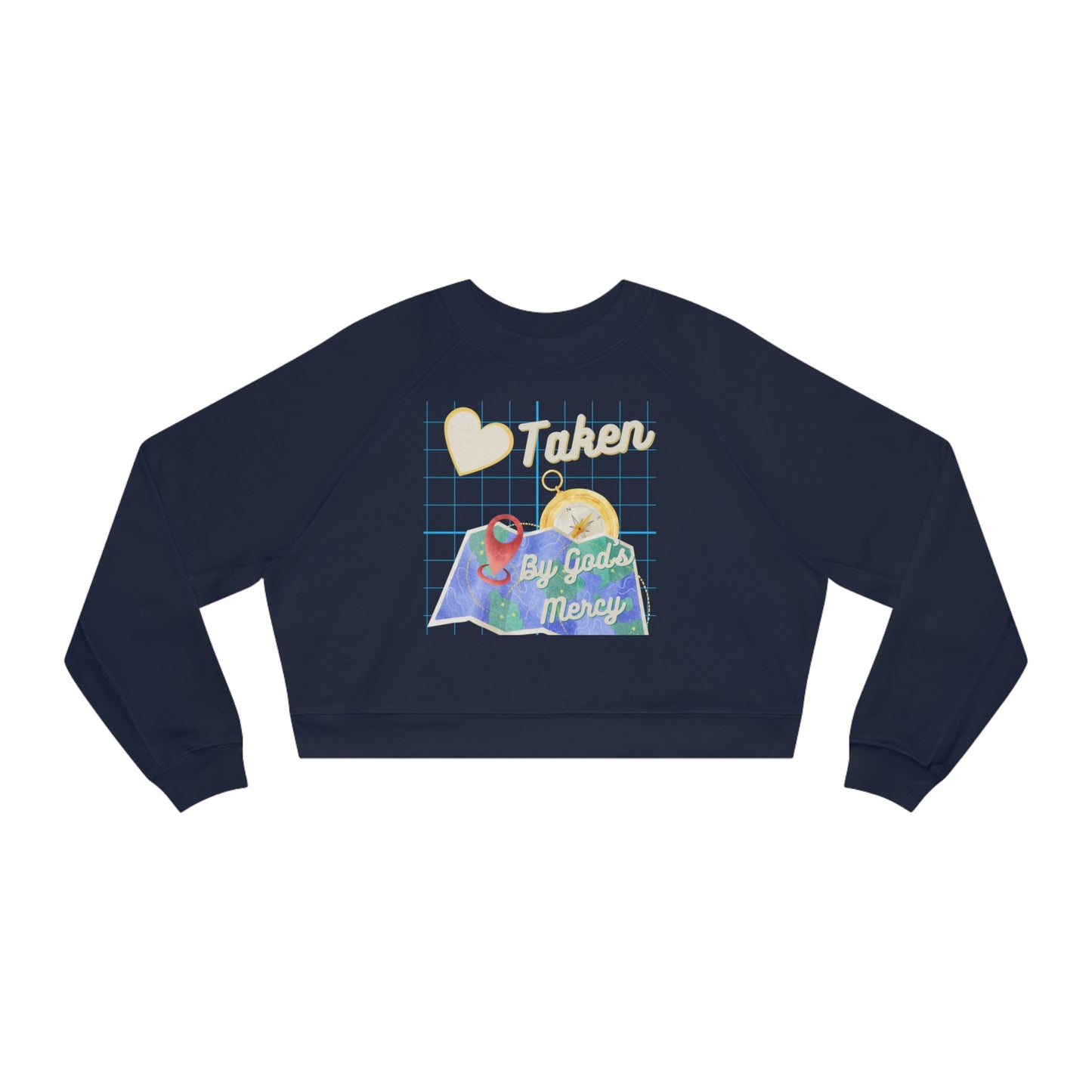Taken Women's Cropped Fleece Pullover