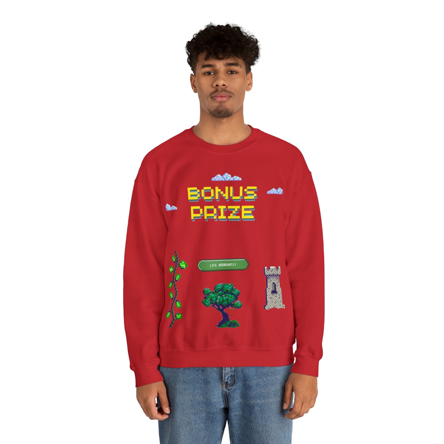 Bonus Prize Unisex Heavy Blend™ Crewneck Sweatshirt