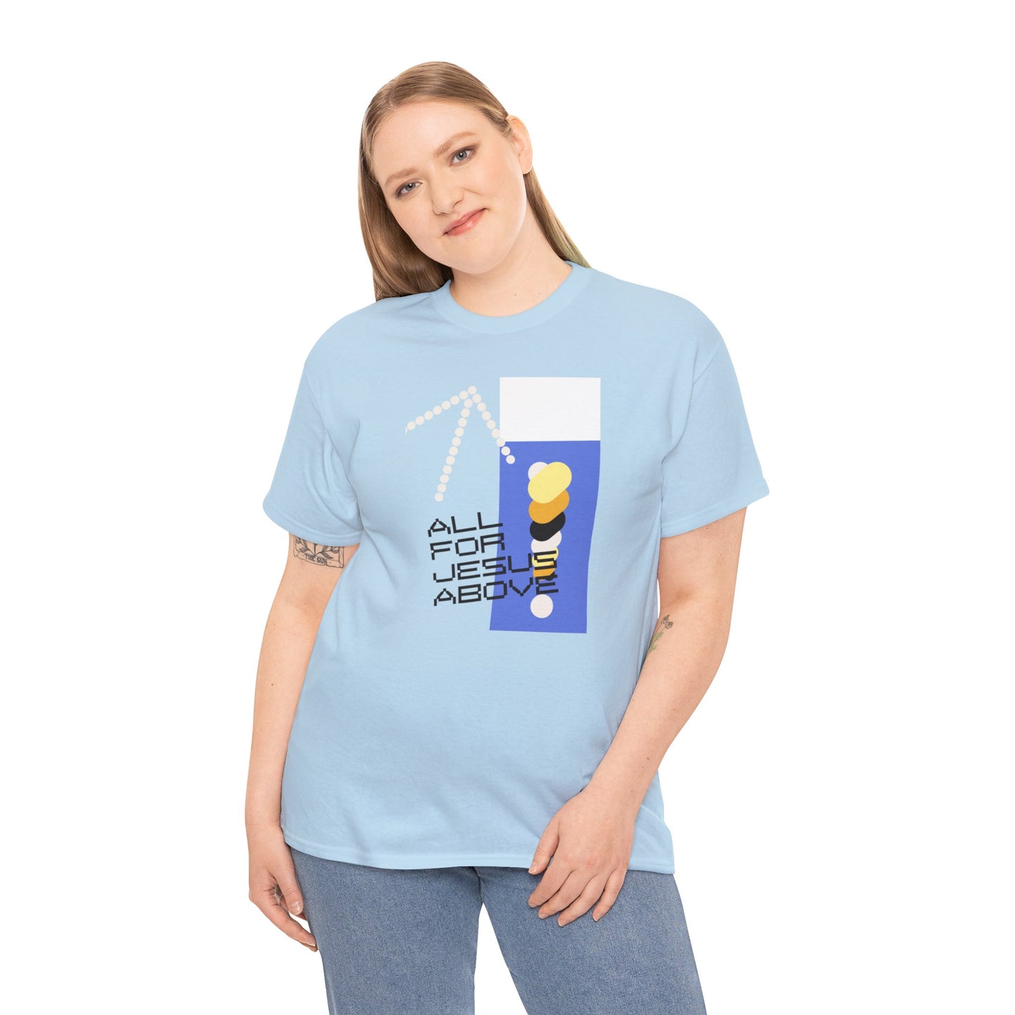 All For Jesus Above Short-Sleeve T-Shirt