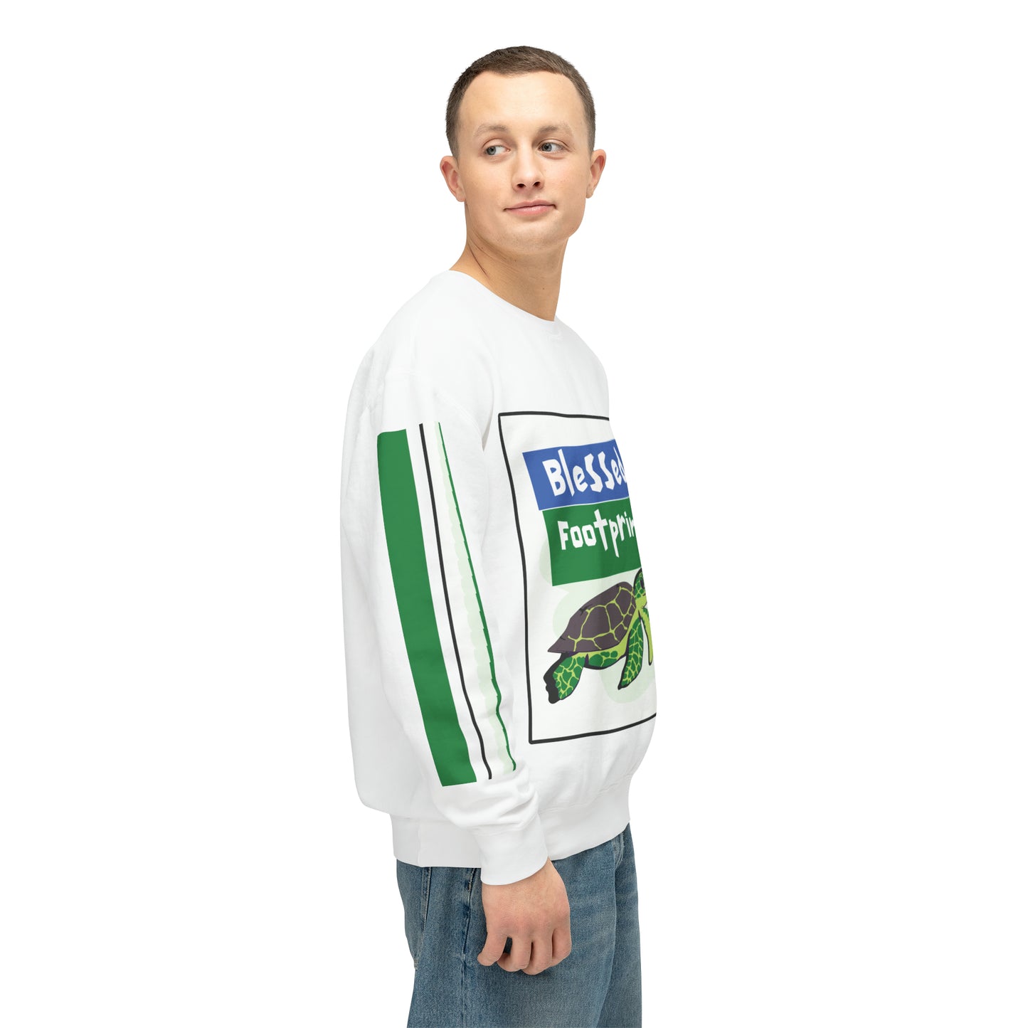 Unisex Lightweight Blessedfootprints Collection Sweatshirt Patience