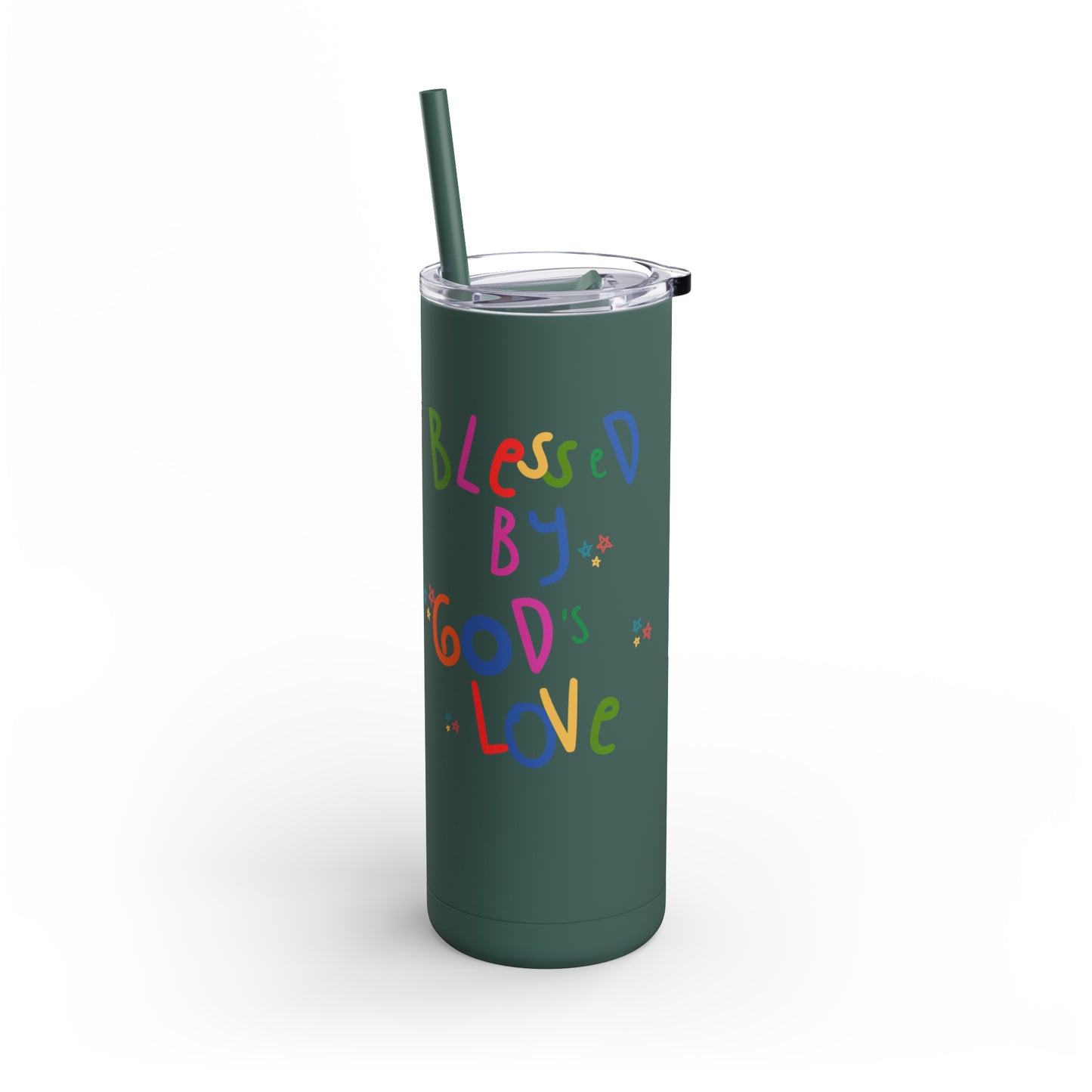 God's Love Maars Maker Skinny Matte Tumbler, 20oz
