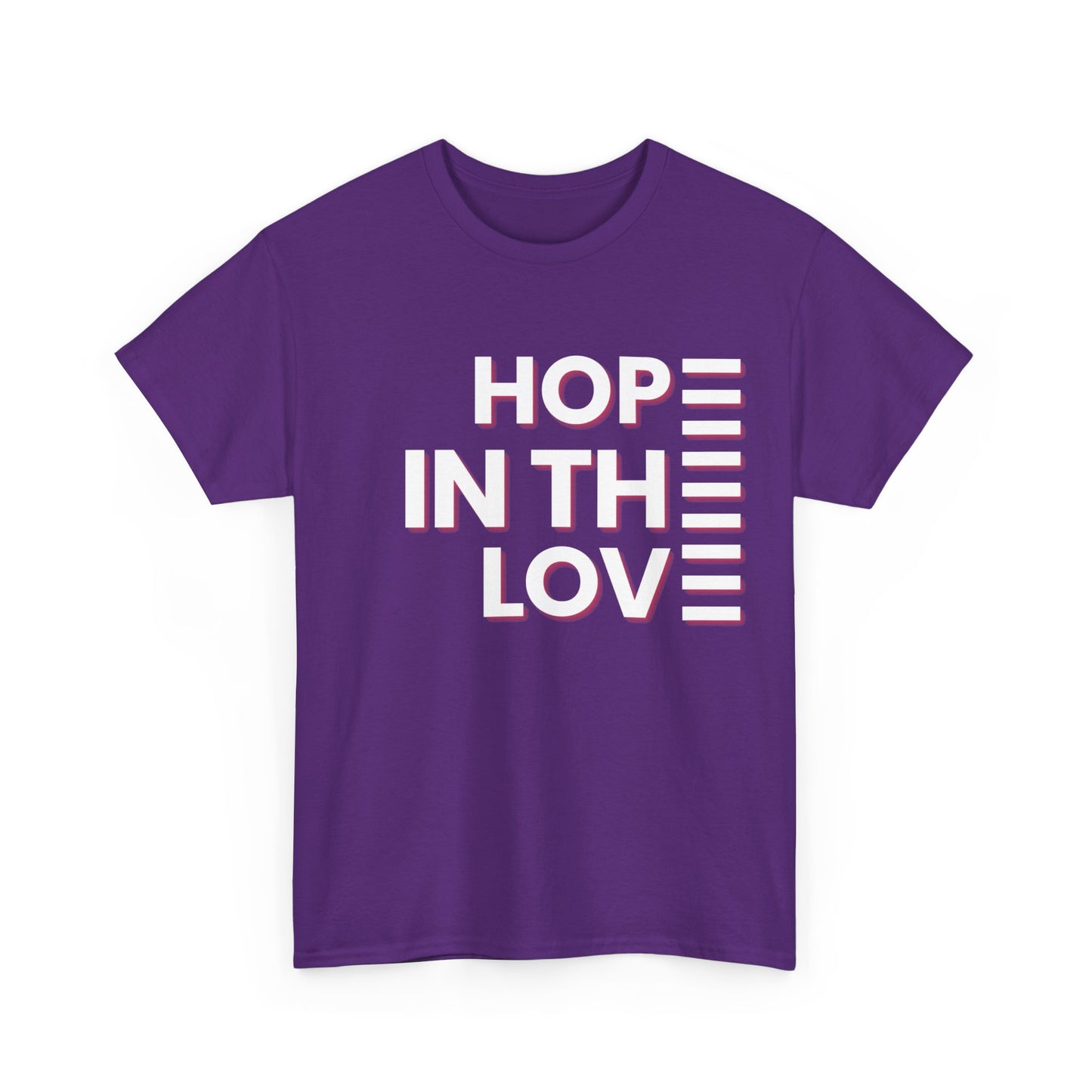 HOPE IN THE LOVE Unisex Heavy Cotton Tee - Christian Apparel